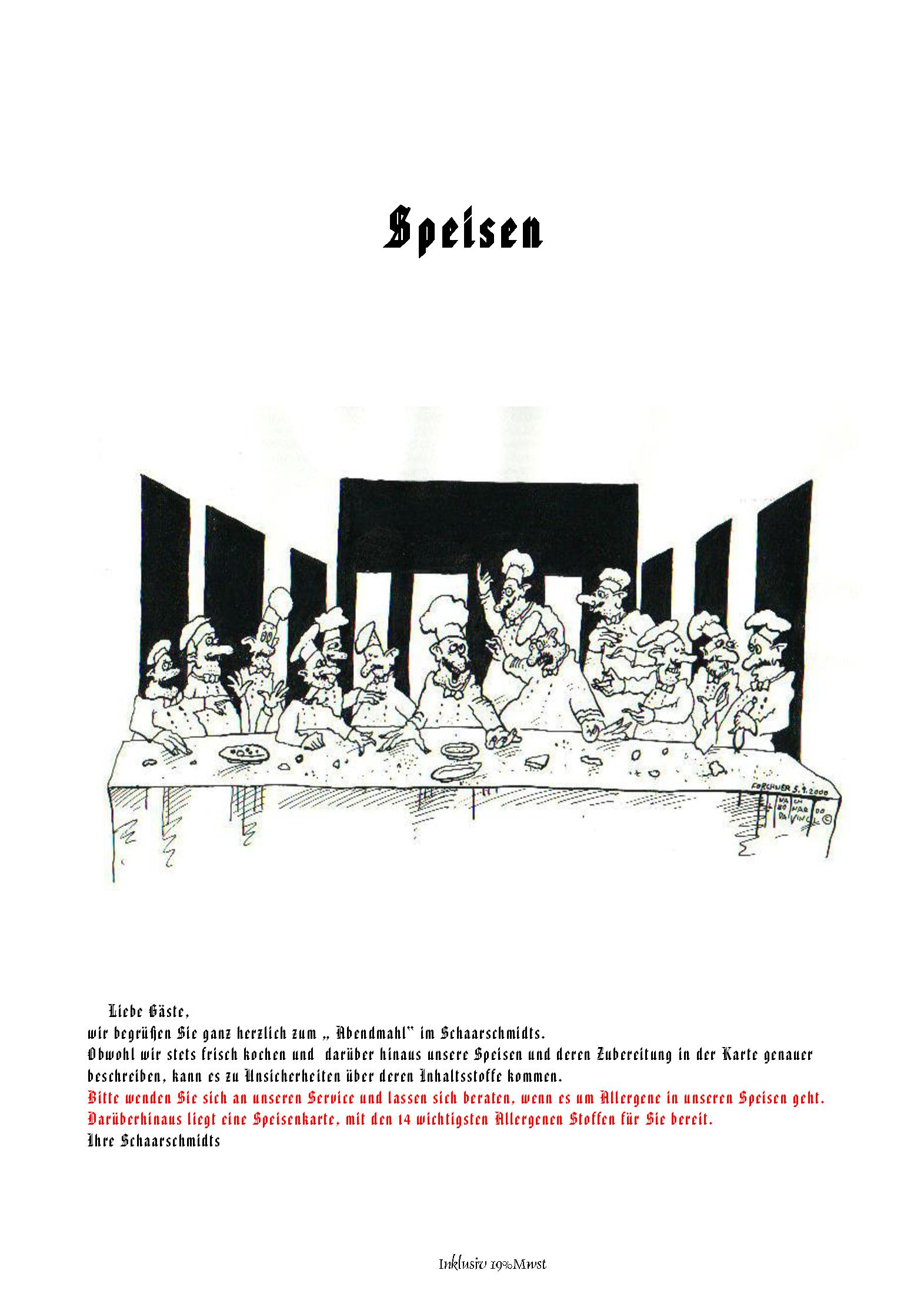 Speisekarte Schaarschmidts Restaurant in Leipzig, Seite 8