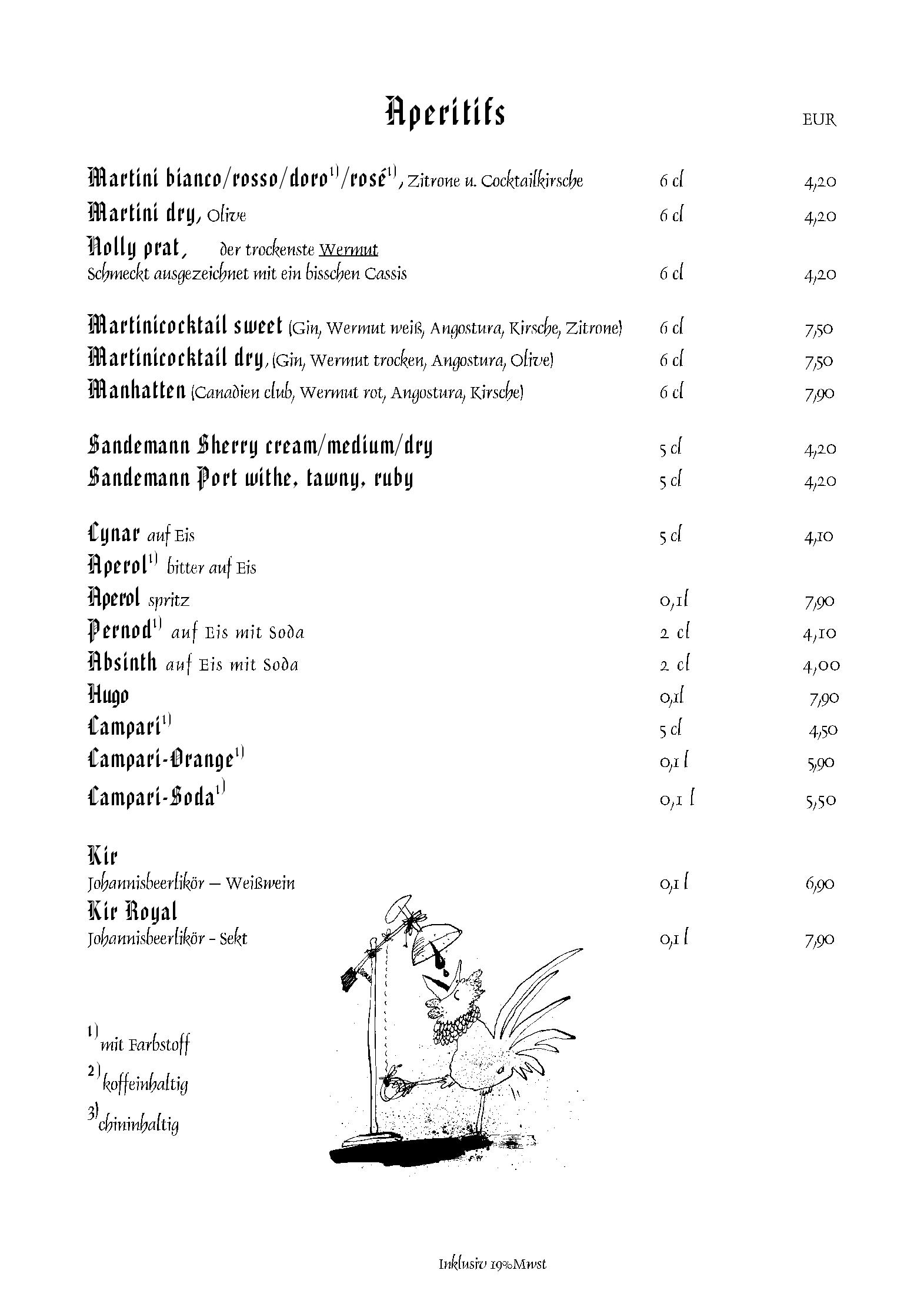 Speisekarte Schaarschmidts Restaurant in Leipzig, Seite 10