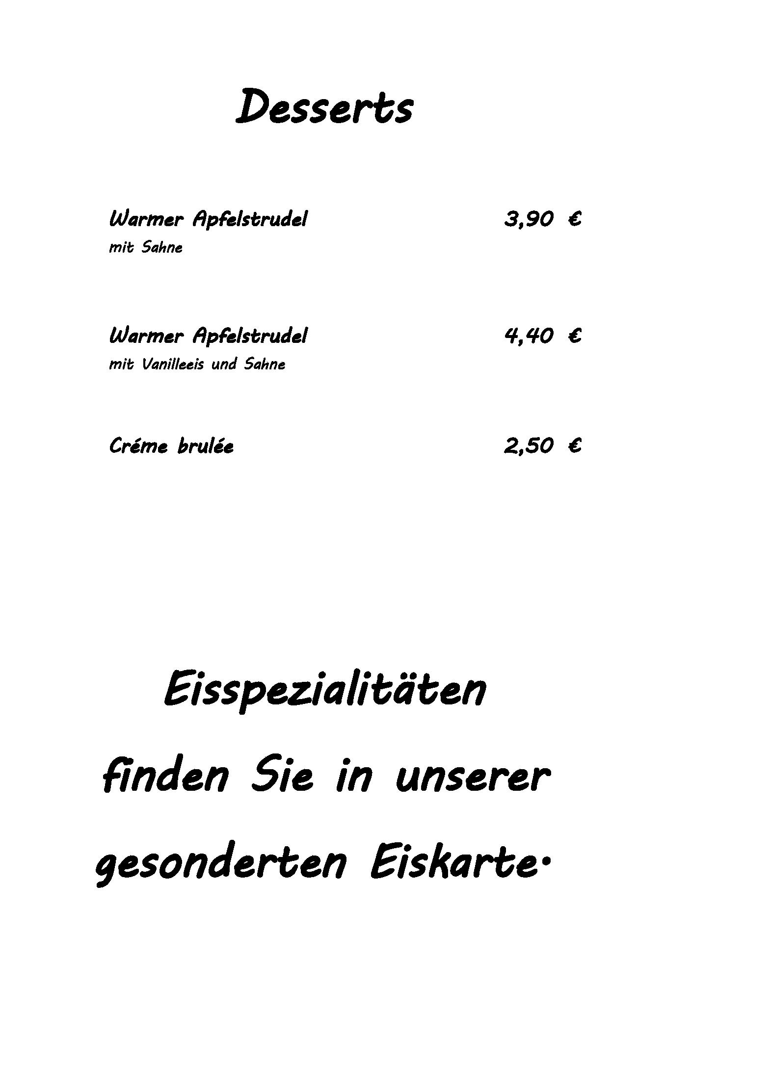 Speisekarte Blick zum Maimont in Ludwigswinkel, Seite 10