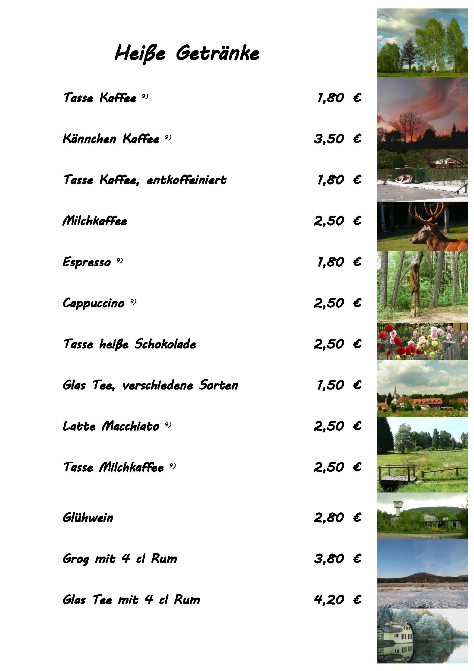 Speisekarte Blick zum Maimont in Ludwigswinkel, Seite 11