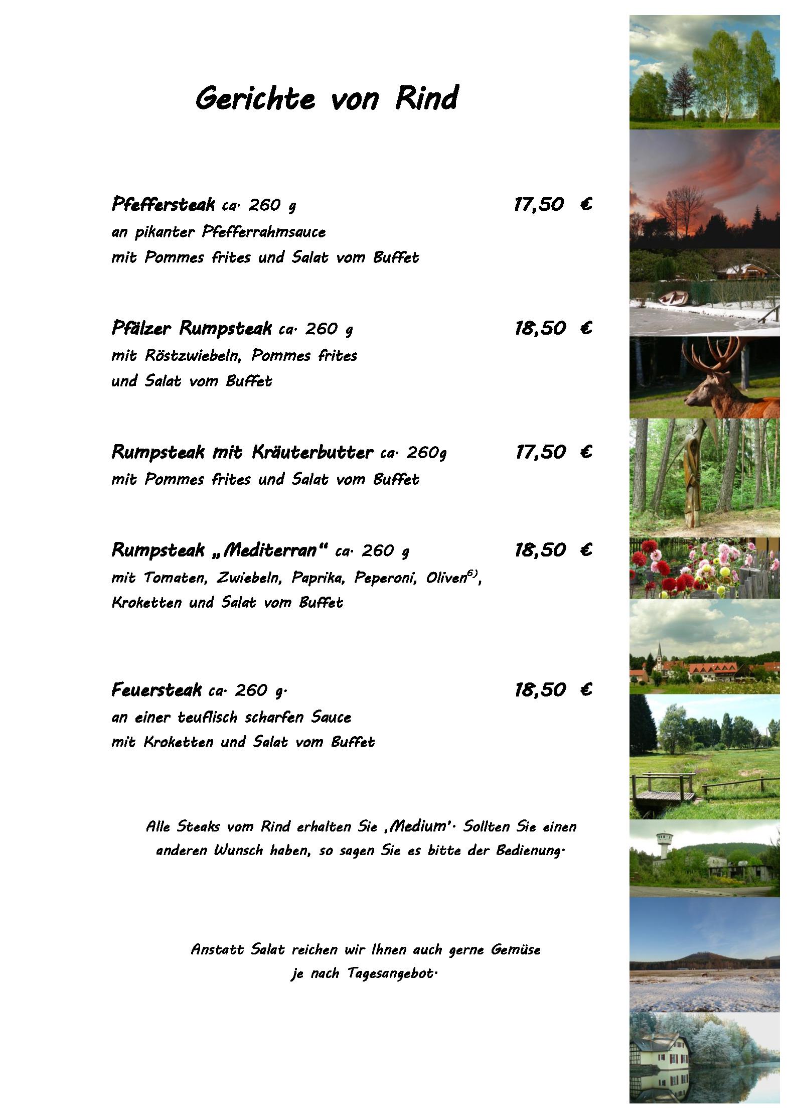 Speisekarte Blick zum Maimont in Ludwigswinkel, Seite 4