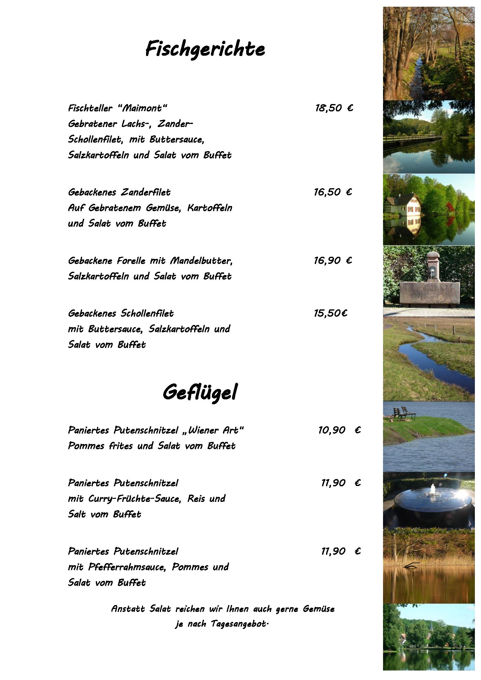 Speisekarte Blick zum Maimont in Ludwigswinkel, Seite 5