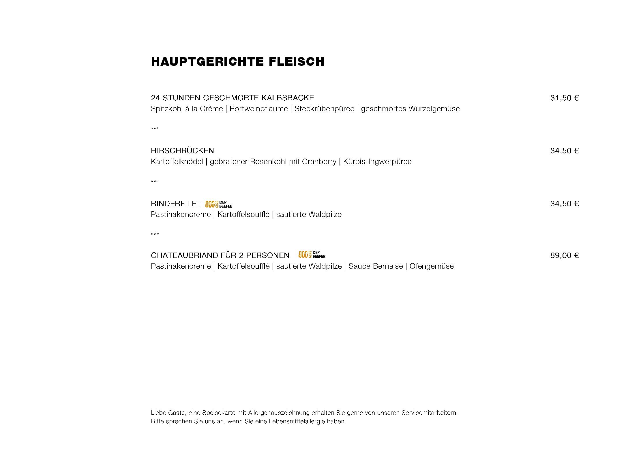 Speisekarte Friedrichs in Konstanz, Seite 4