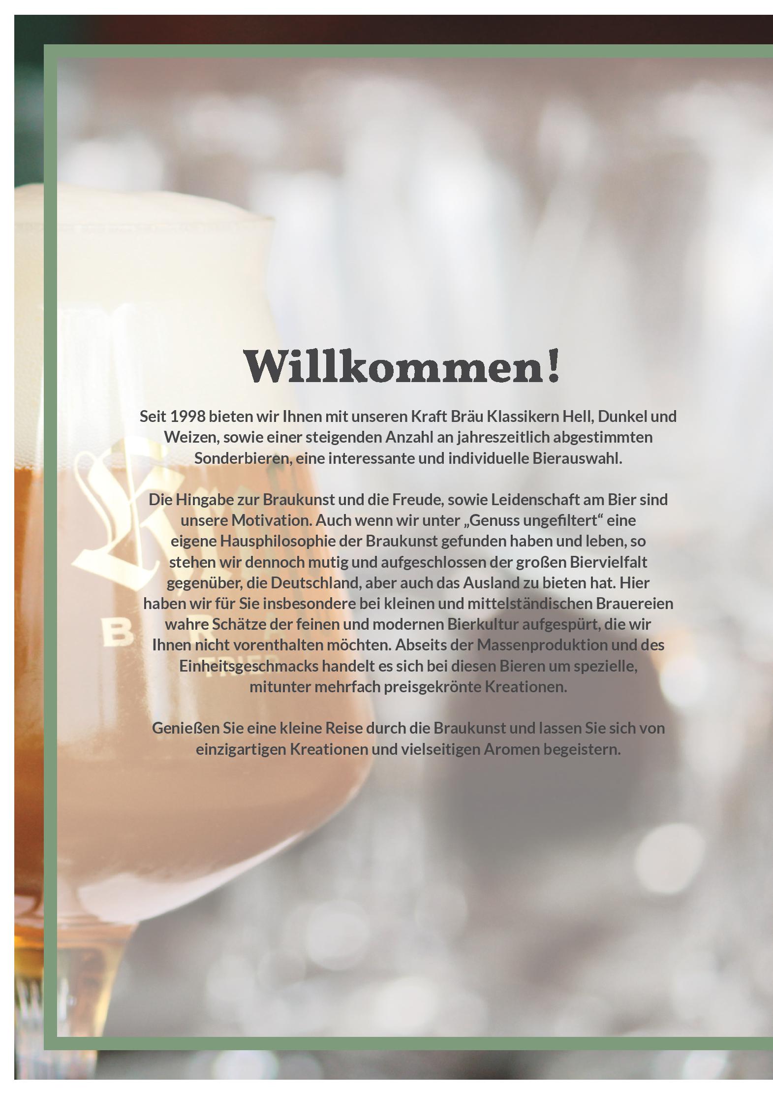 Speisekarte Blesius Garten in Trier, Seite 2