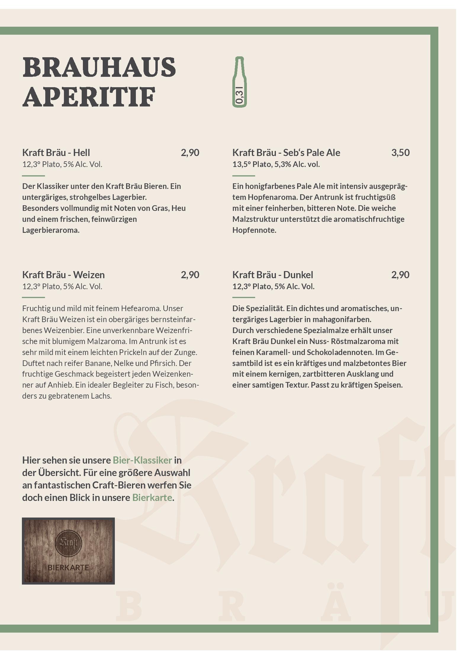 Speisekarte Blesius Garten in Trier, Seite 3