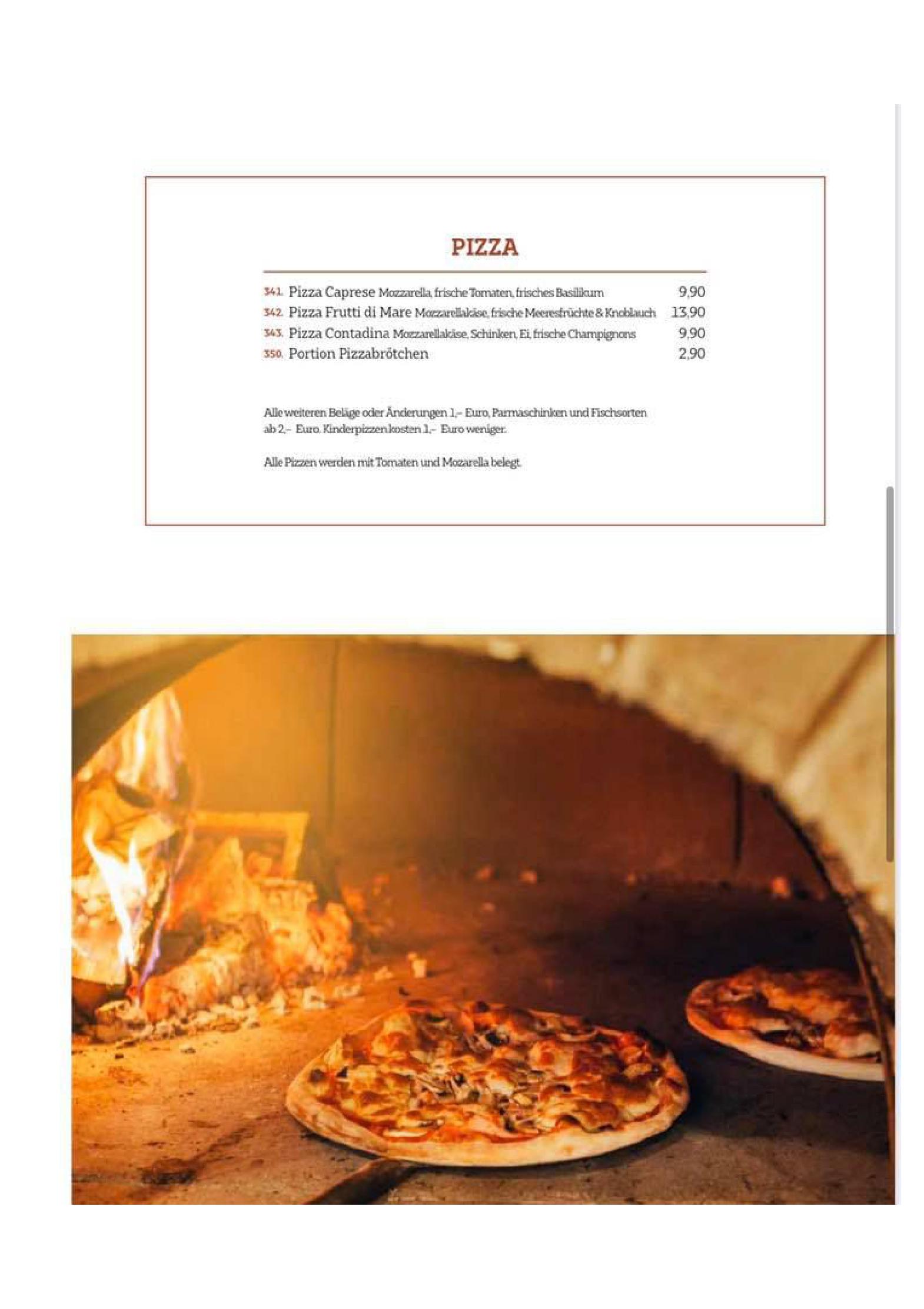 Speisekarte Ristorante Torri in Mayen, Seite 5