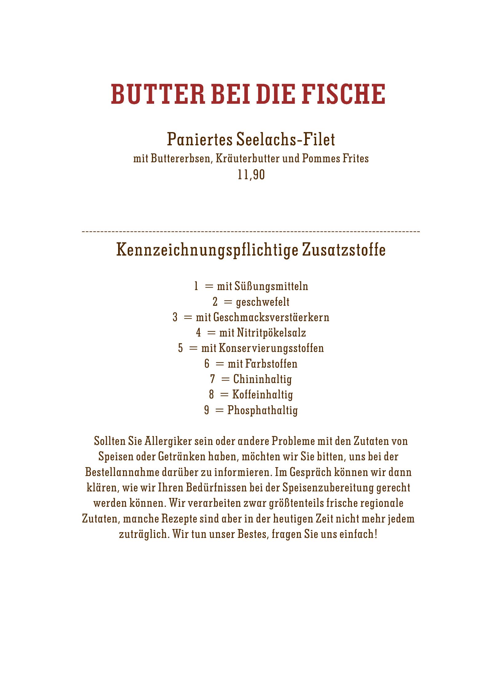 Speisekarte Landhotel & Brauhaus Prignitzer Hof in Pritzwalk, Seite 5
