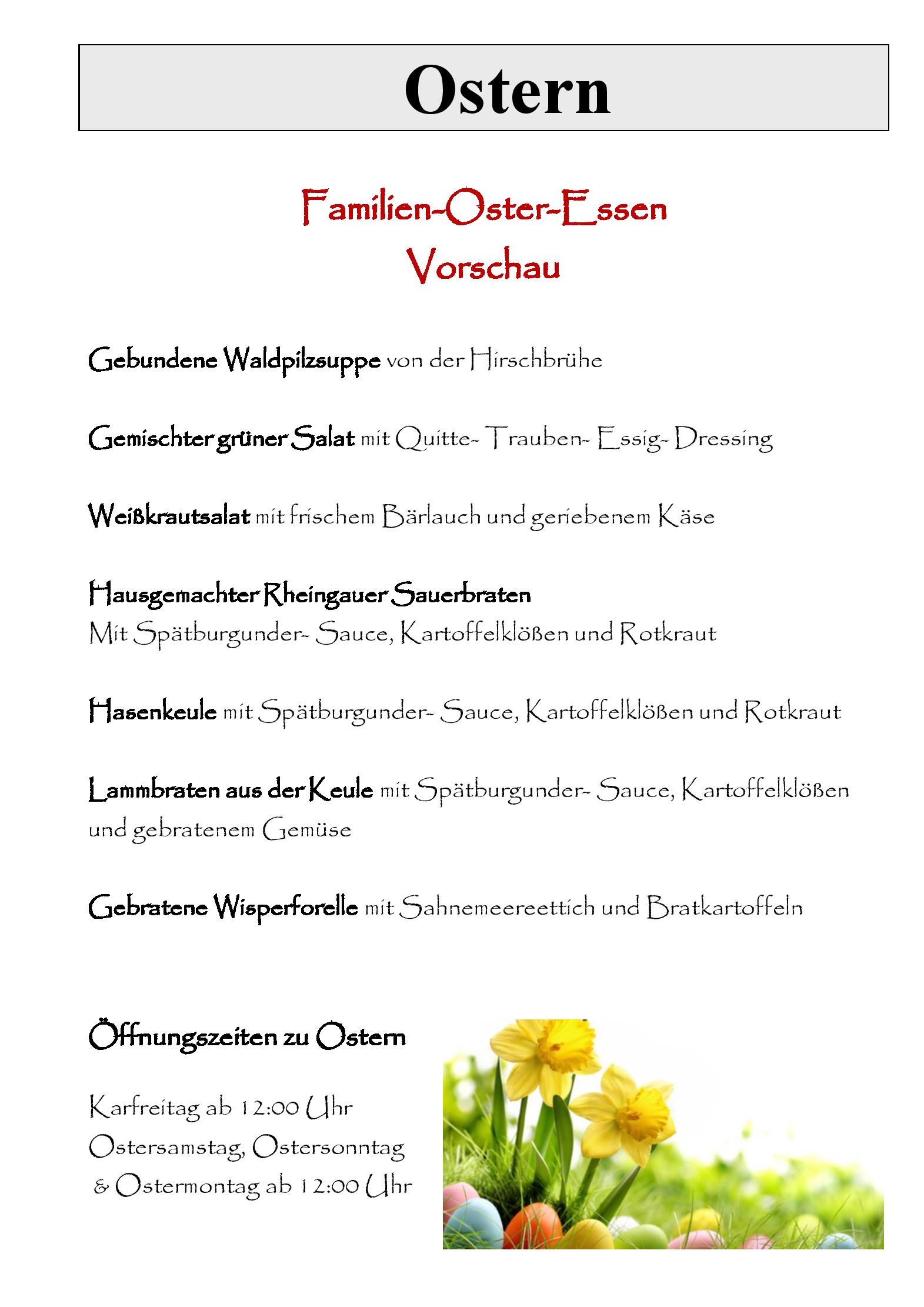 Speisekarte Bonnets Wein-Cabinet in Walluf, Seite 20