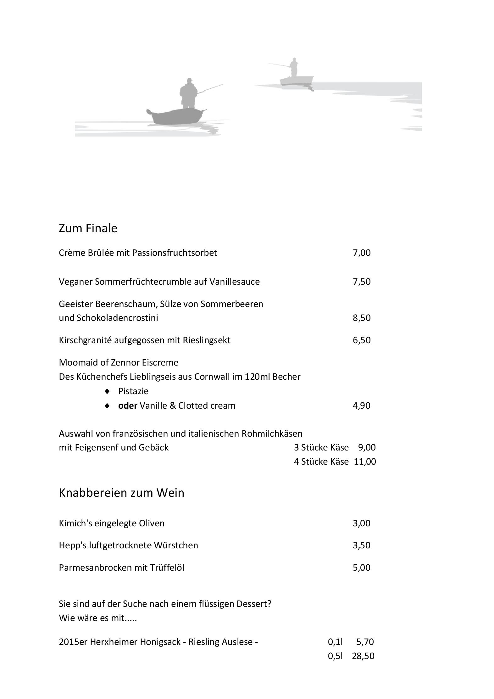 Speisekarte Gutsausschank Petri in Herxheim am Berg, Seite 3