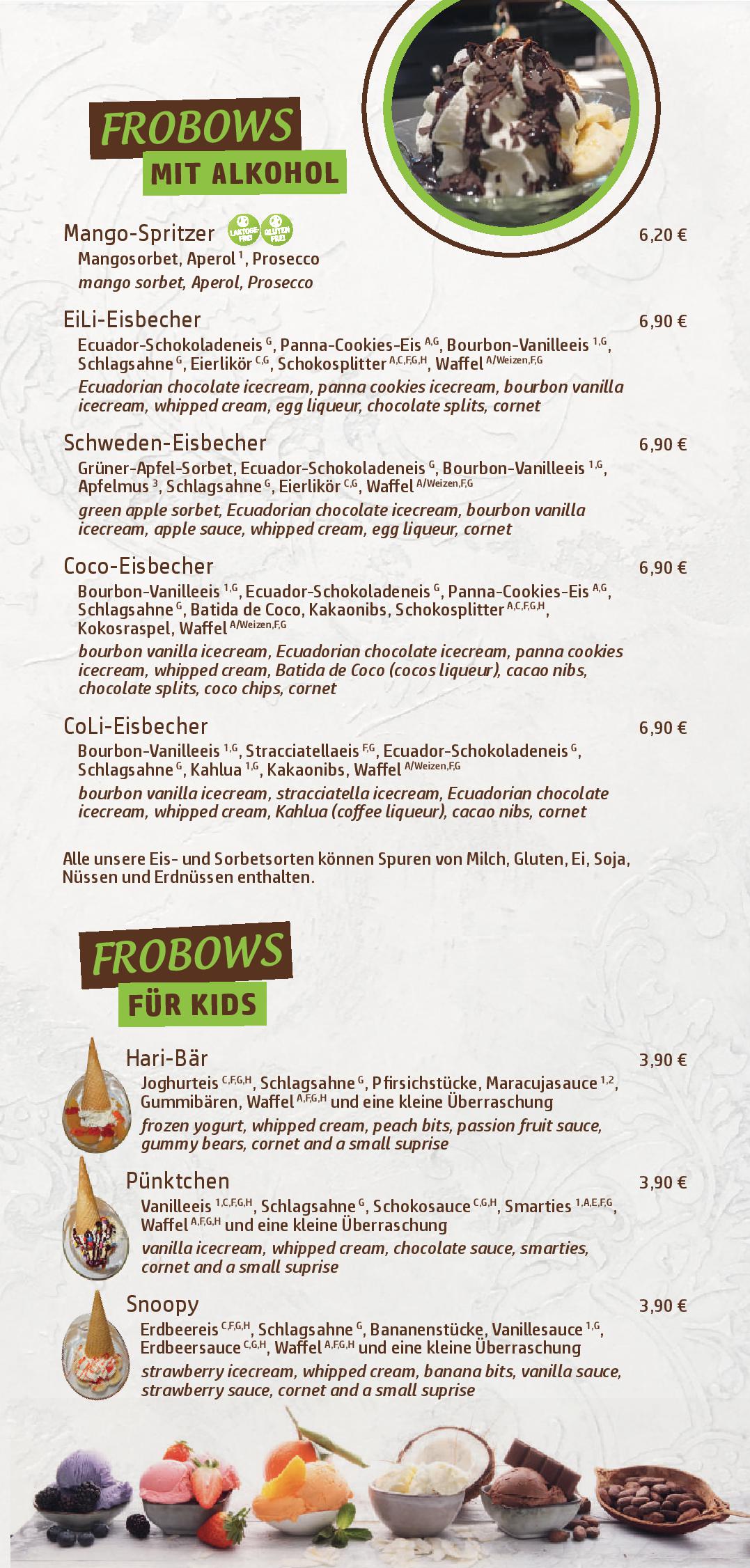 Speisekarte xfresh - coffee & foodlounge in Dresden, Seite 11