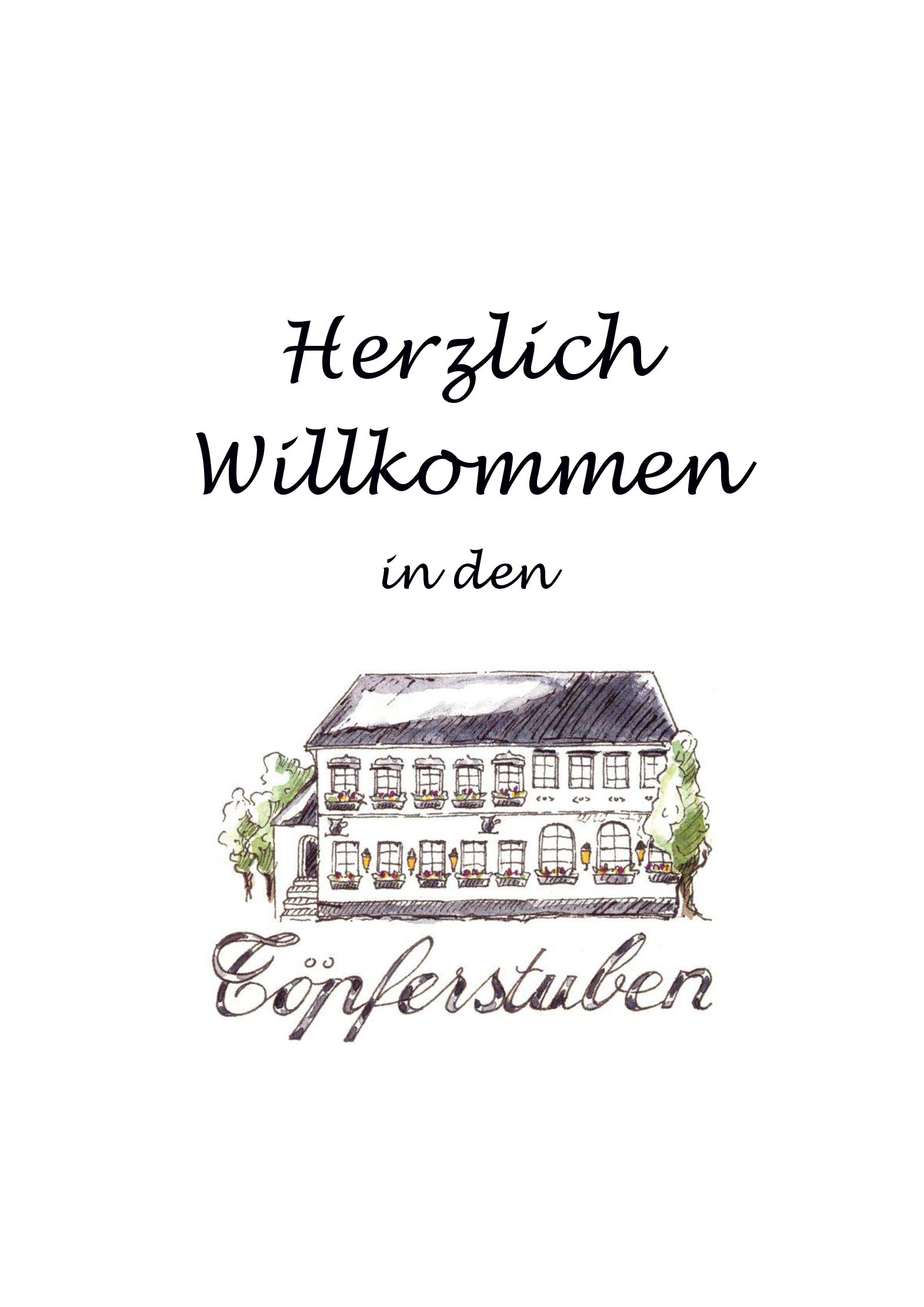 Speisekarte Restaurant Töpferstuben in Höhr-Grenzhausen , Seite 1