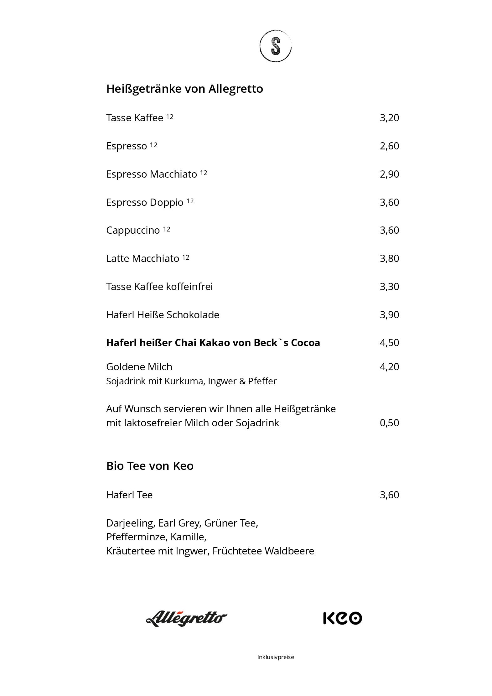 Speisekarte Restaurant Seespitz in Herrsching am Ammersee, Seite 11