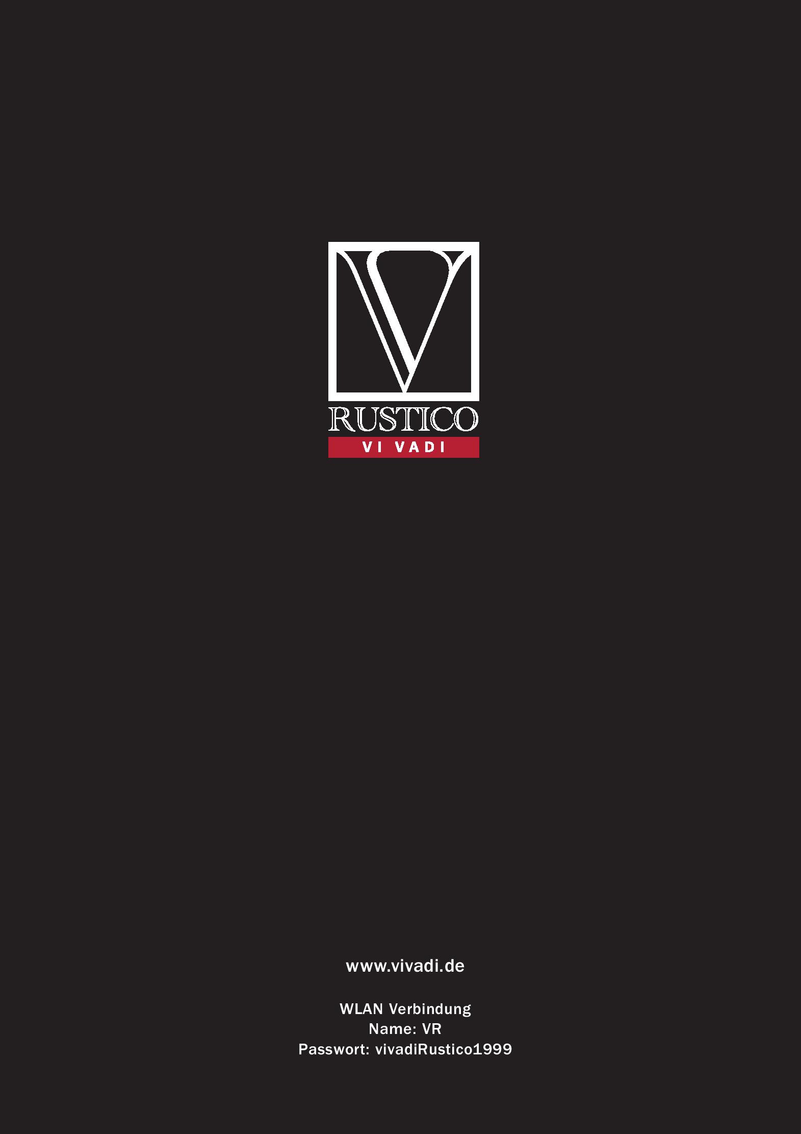 Speisekarte vi vadi RUSTICO in München, Seite 11