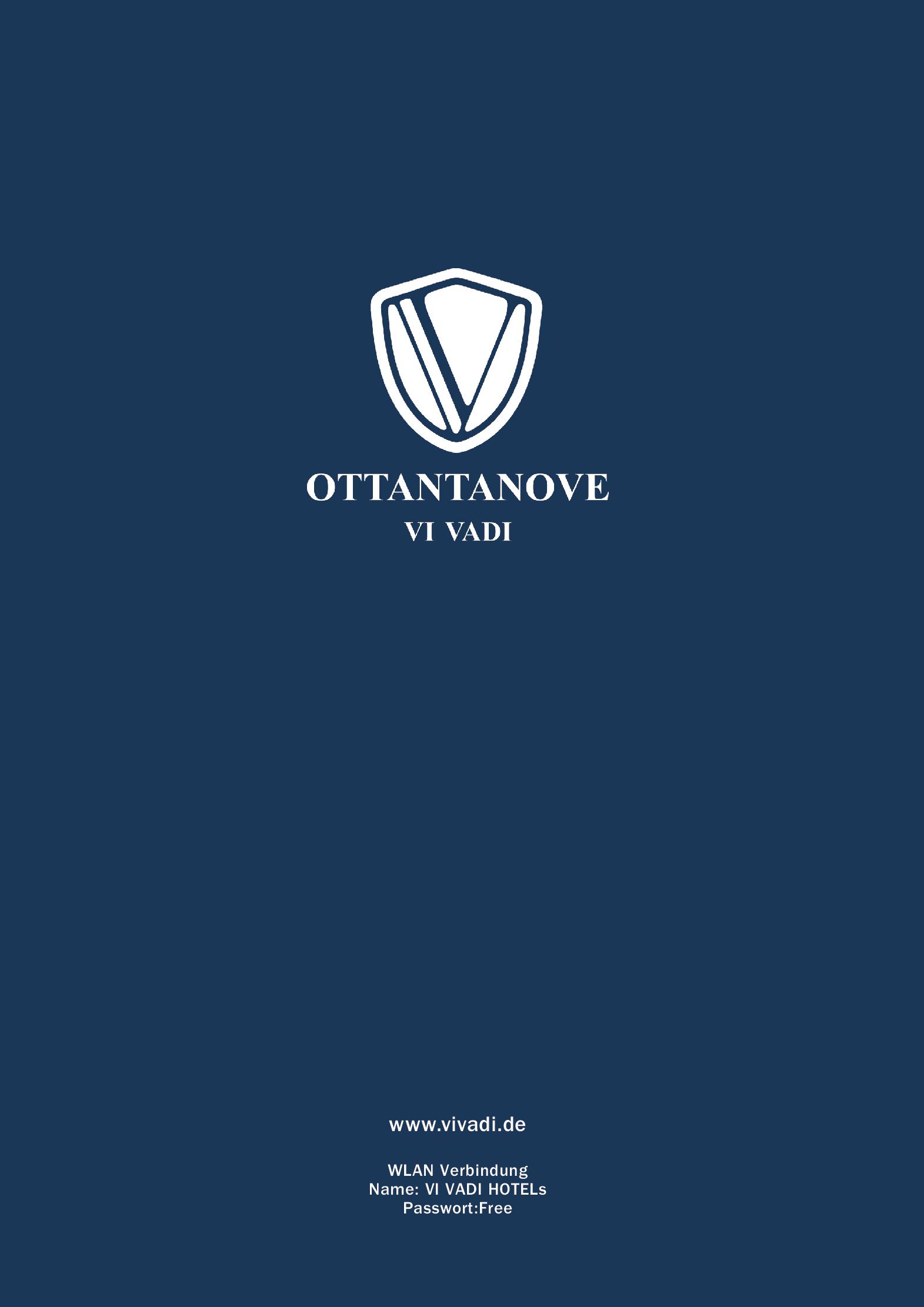 Speisekarte vi vadi OTTANTANOVE in München, Seite 9