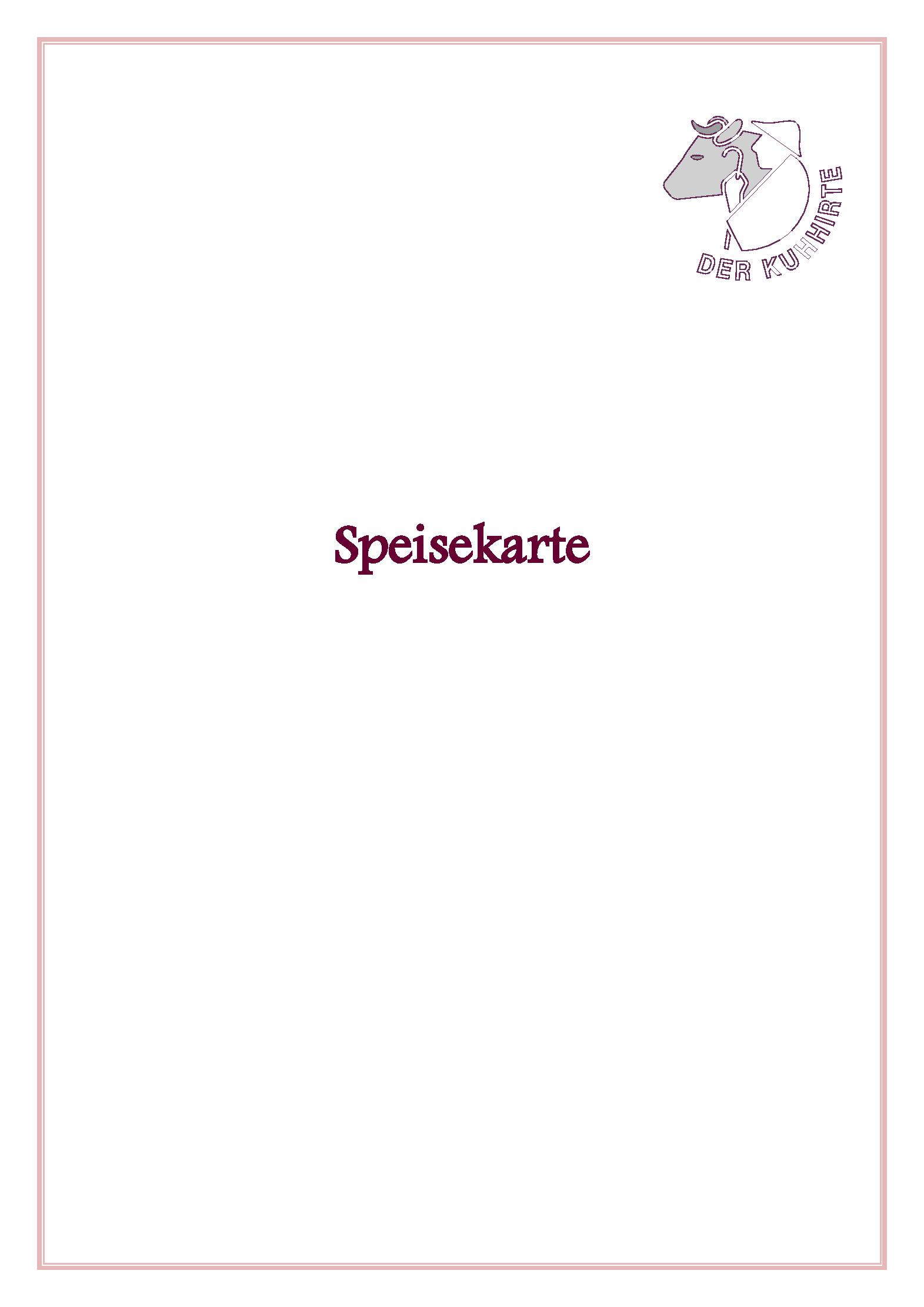 Speisekarte Der Kuhhirte in Bremen, Seite 17