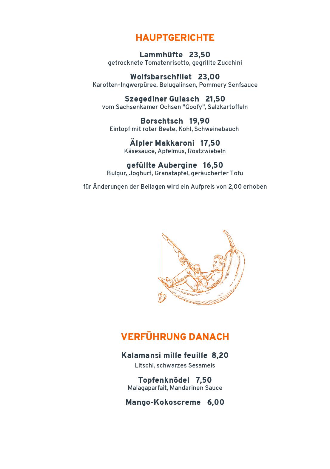 Speisekarte Moar Alm. in Sachsenkam, Seite 2