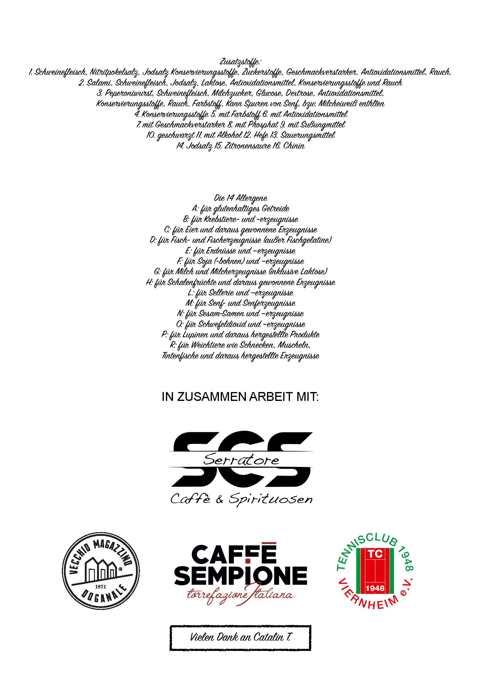 Speisekarte Al Dente Ristorante,Pizzeria,Vinoteca in Viernheim, Seite 12