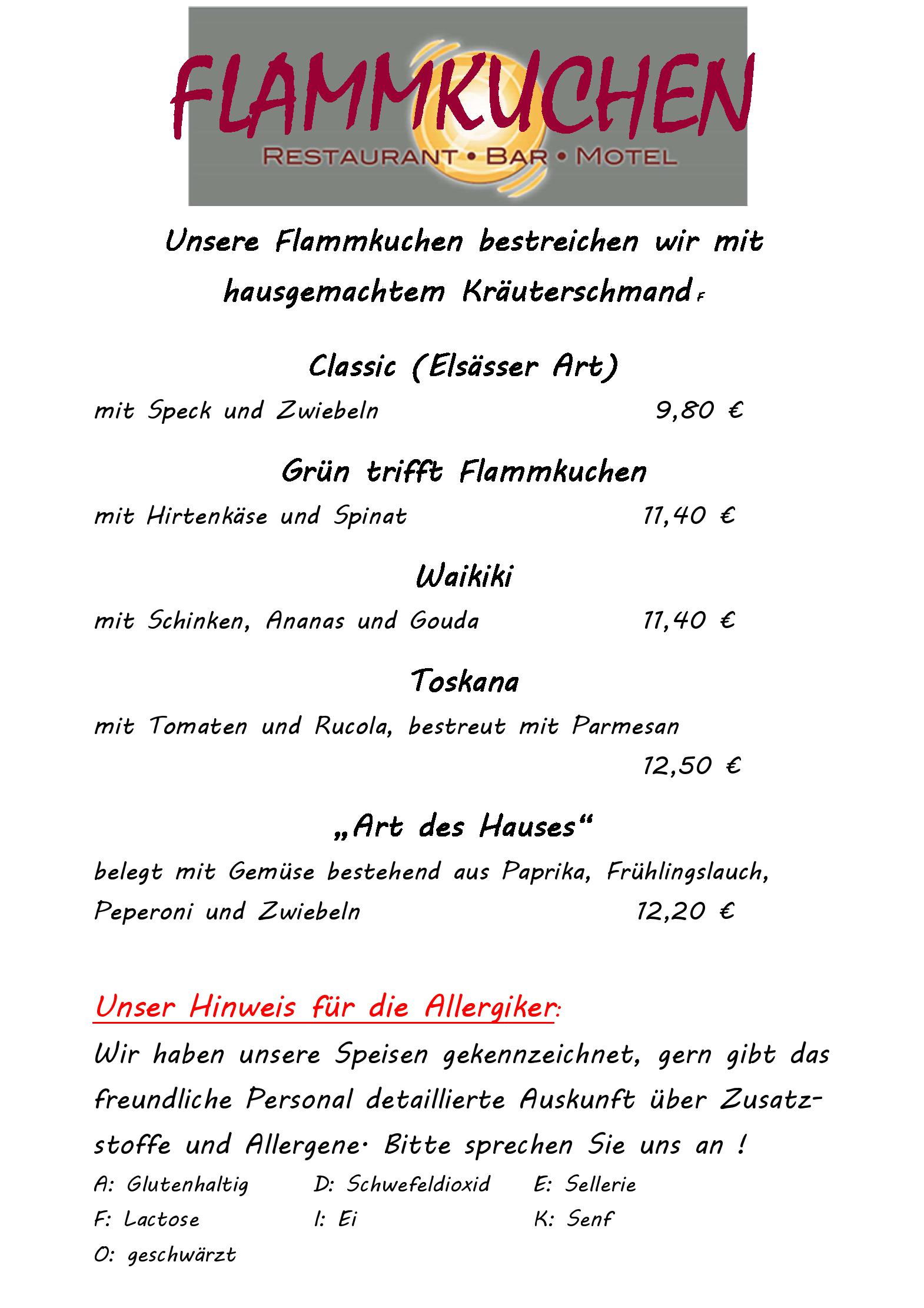 Speisekarte ZENTRALE Restaurant & Motel in Kisdorf, Seite 5