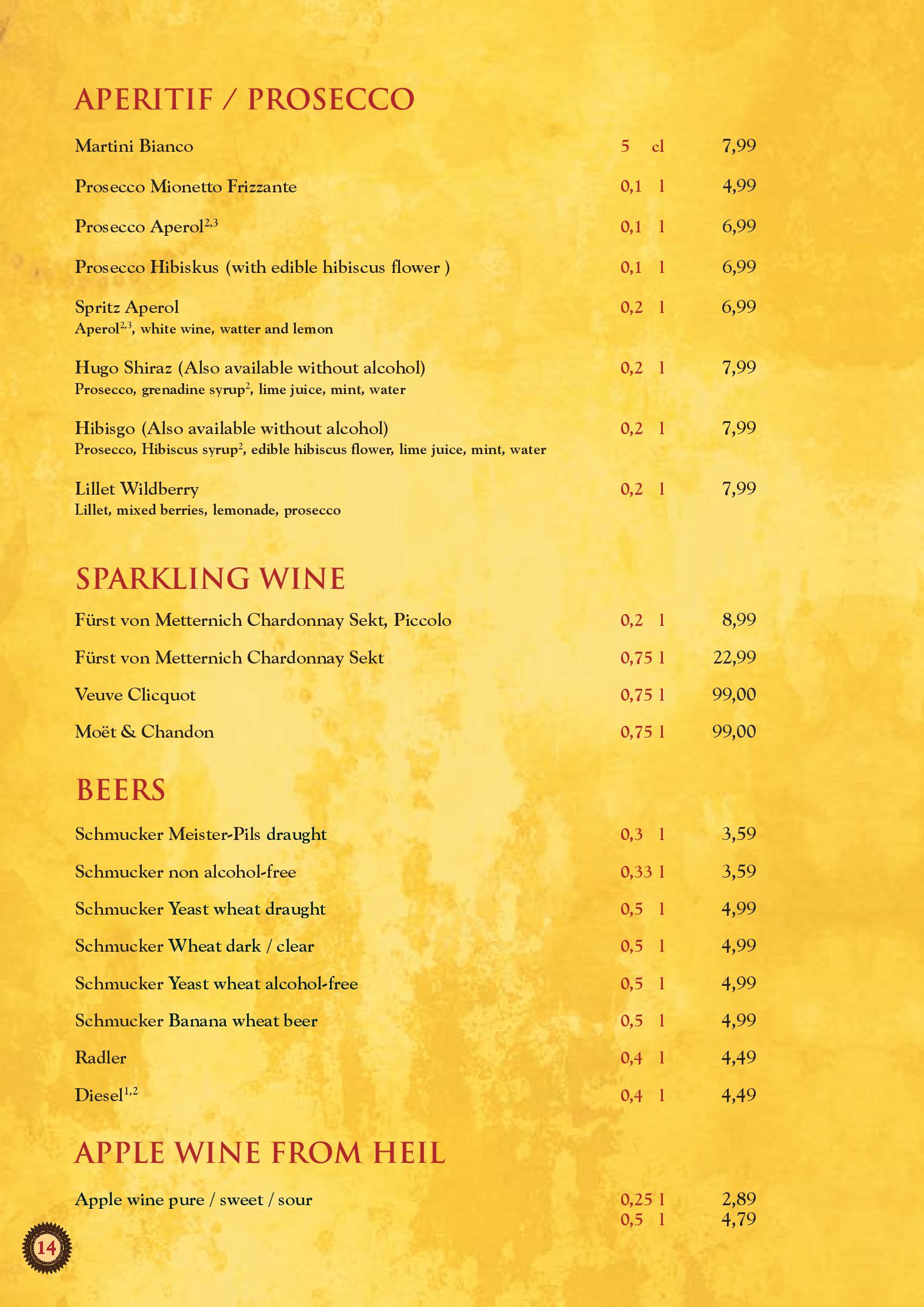 Speisekarte Restaurant Shiraz in Darmstadt, Seite 34