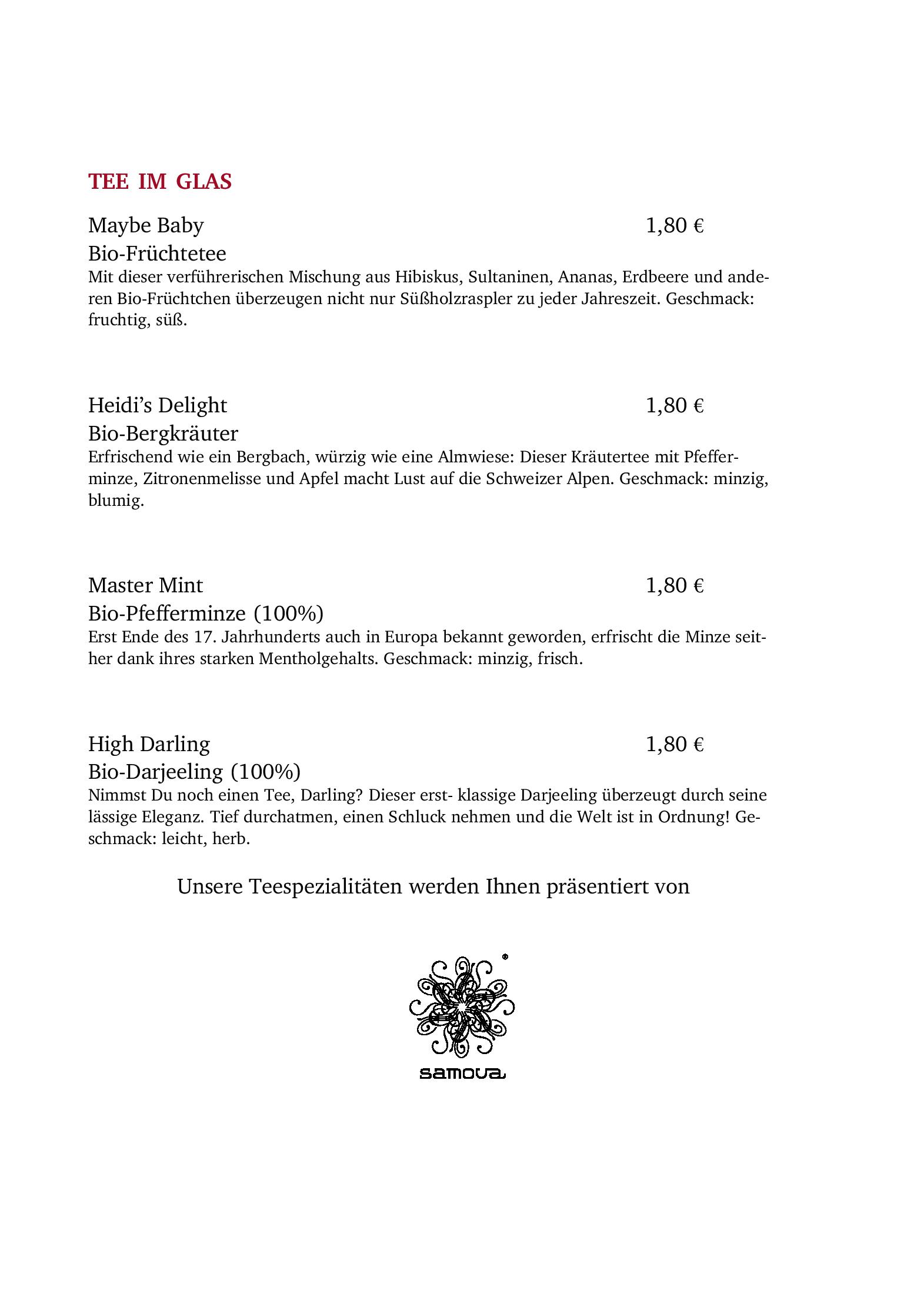 Speisekarte Alt Jena Wirtshaus & Weinstube in Jena, Seite 17