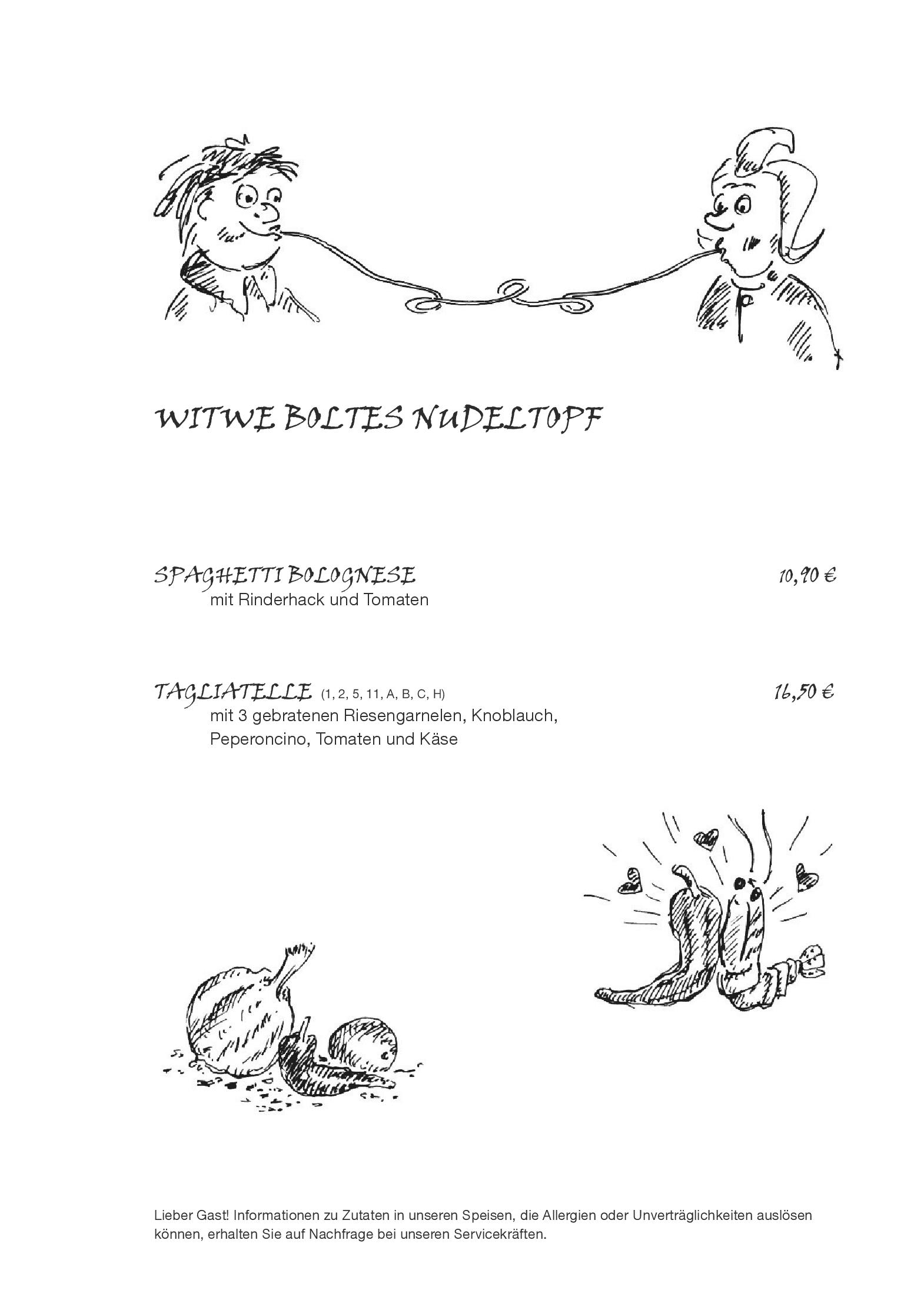 Speisekarte Max und Moritz in Ettringen, Seite 4