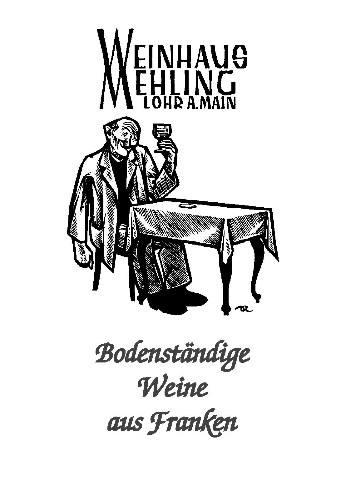 Speisekarte Weinhaus Mehling in Lohr am Main, Seite 1