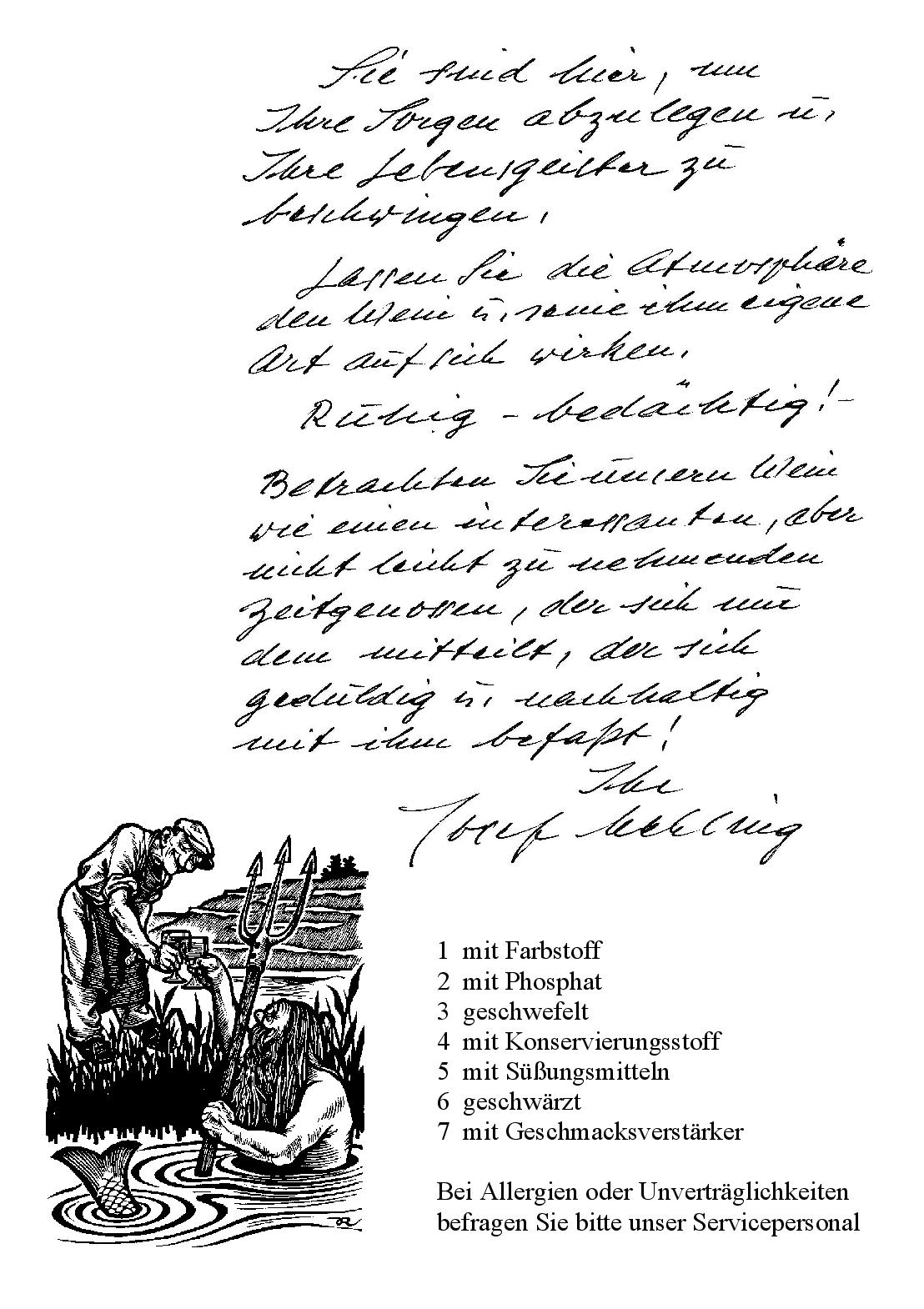 Speisekarte Weinhaus Mehling in Lohr am Main, Seite 14