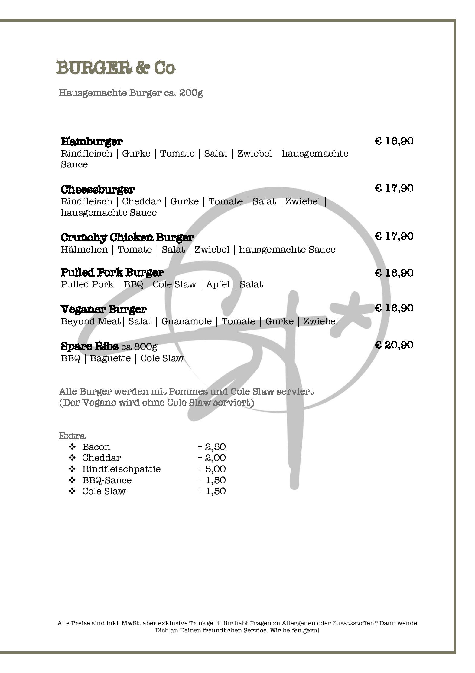 Speisekarte Seestern Restaurant in Senftenberg, Seite 3