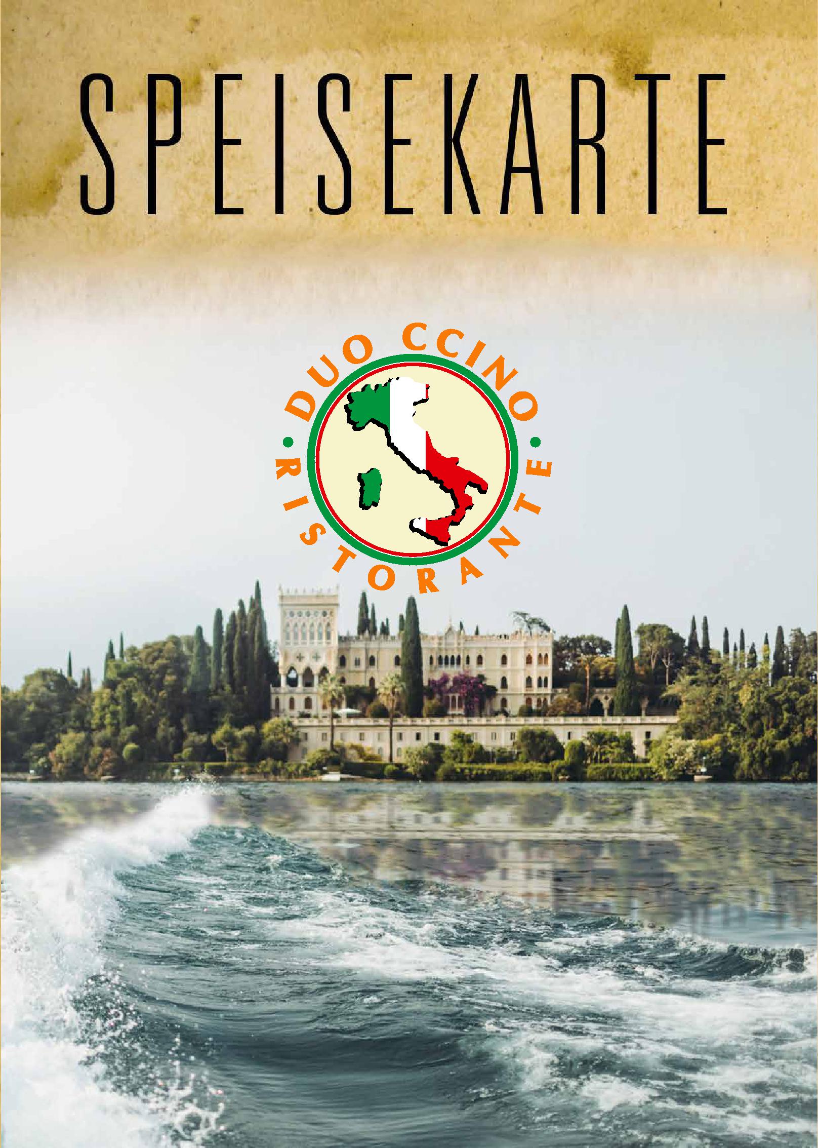 Speisekarte Duo ccino Ristorante in Buchholz in der Nordheide , Seite 1