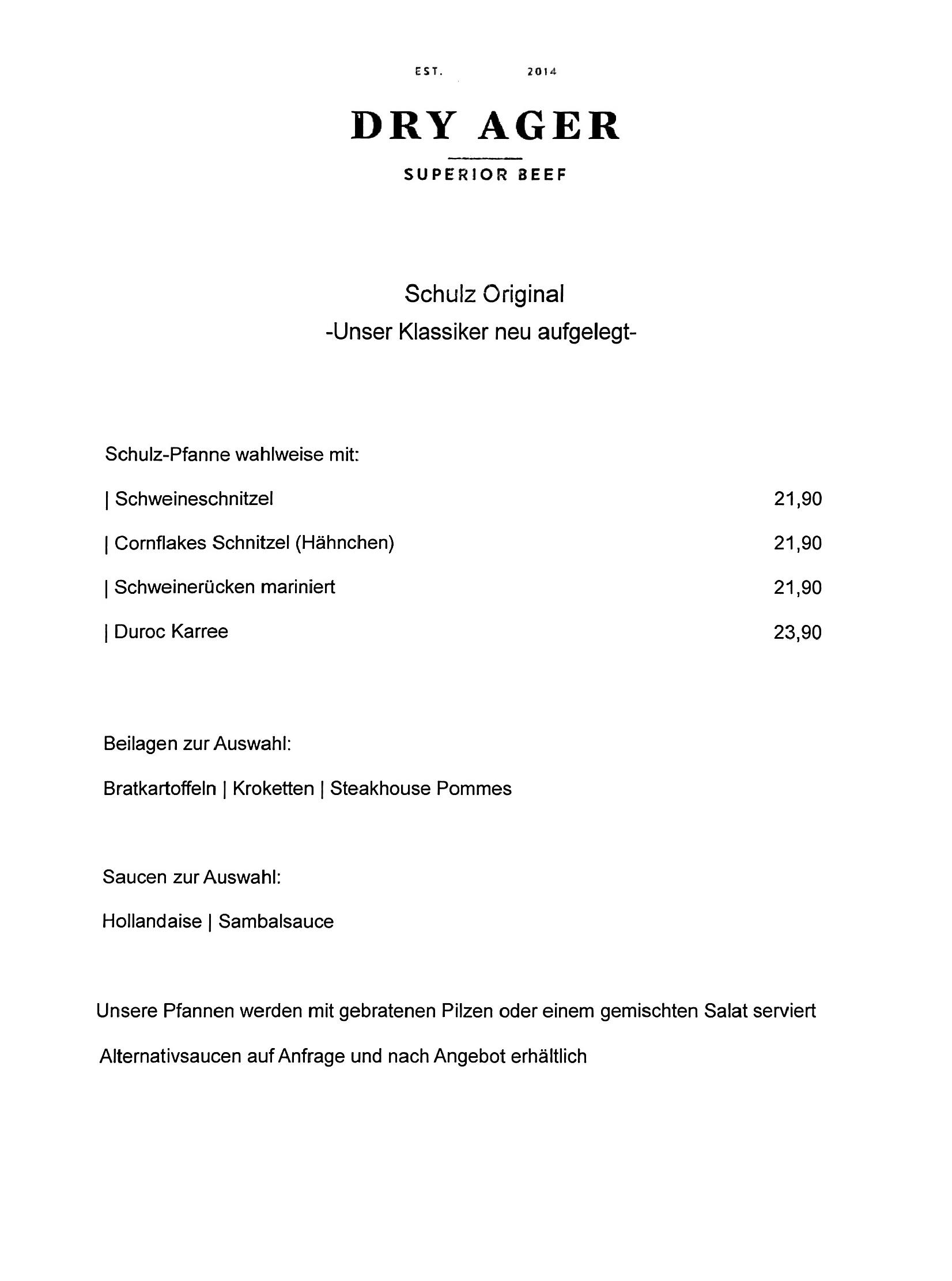 Speisekarte Feiern in Hannover Region in Neustadt, Seite 2