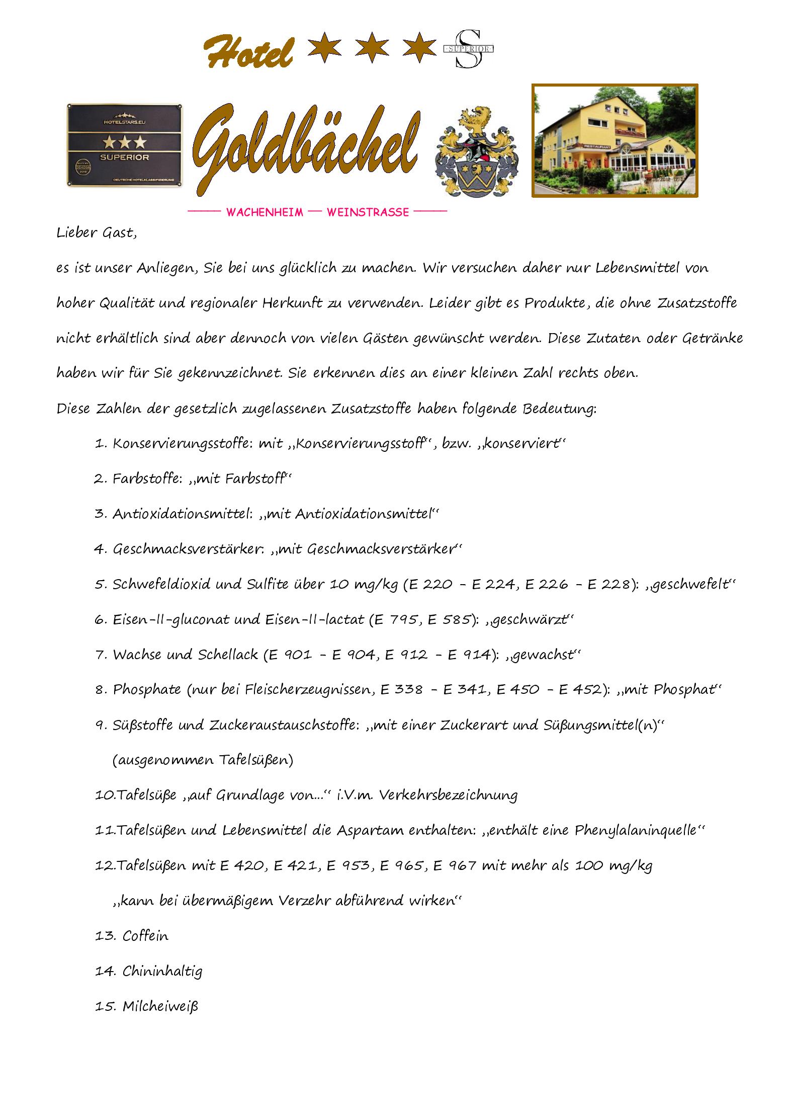 Speisekarte Goldbächel in Wachenheim an der Weinstraße, Seite 11