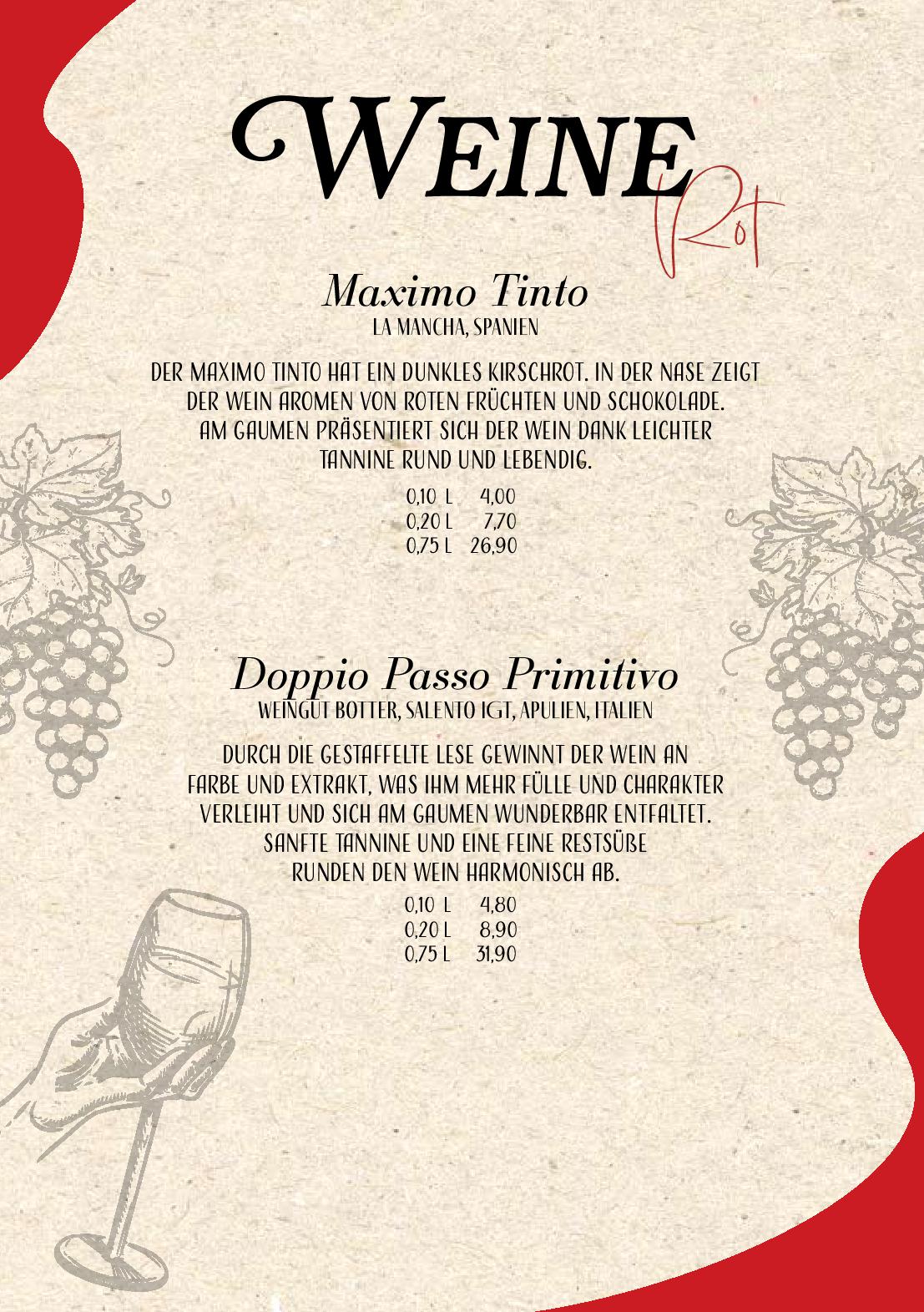 Speisekarte Caldero - The Tapas Wine Connection in Oldenburg, Seite 3