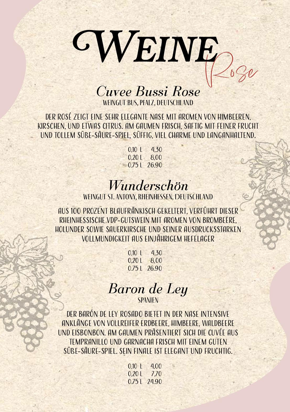 Speisekarte Caldero - The Tapas Wine Connection in Oldenburg, Seite 5
