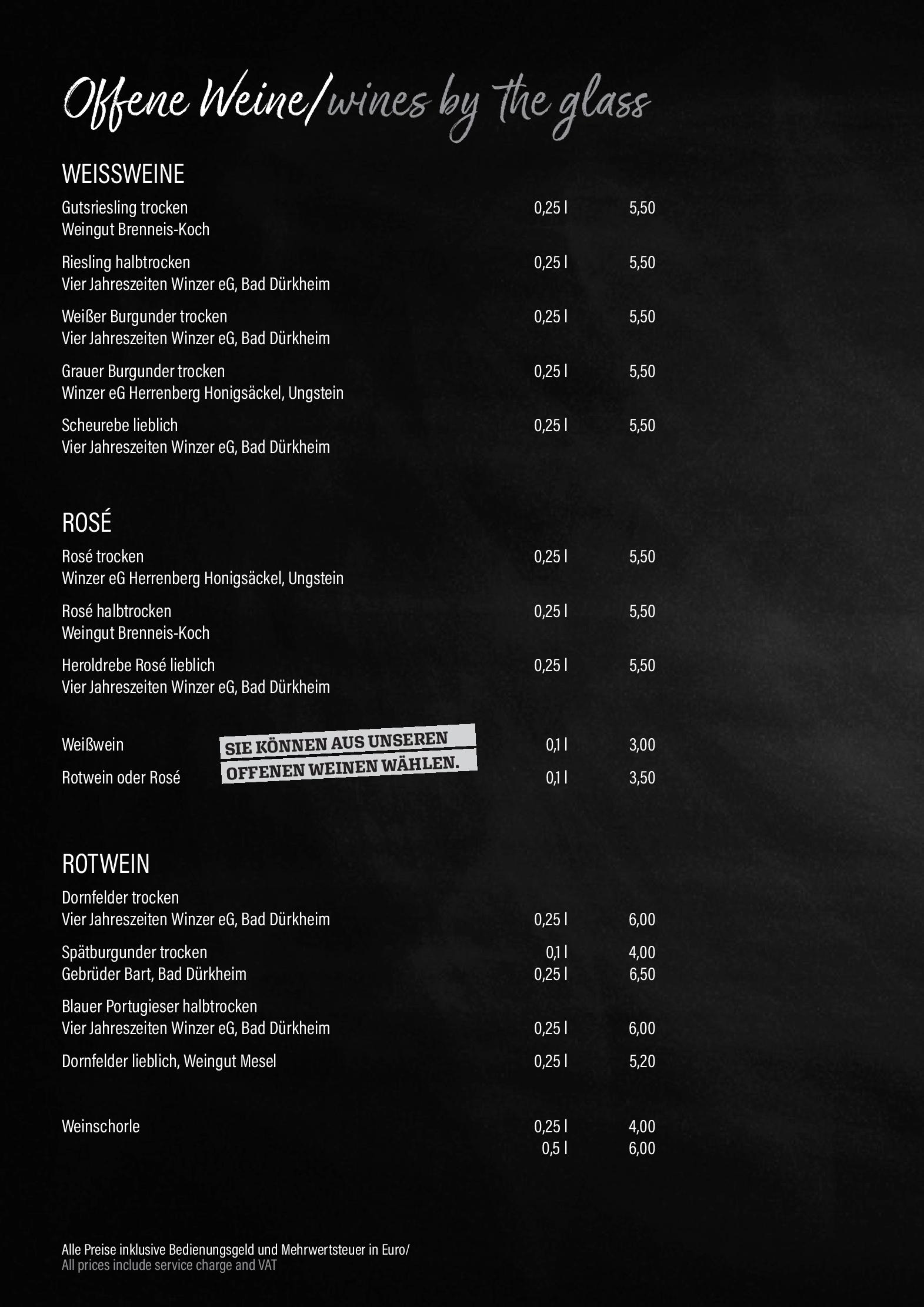 Speisekarte Mercure Hotel Bad Duerkheim An Den Salinen in Bad Dürkheim, Seite 10
