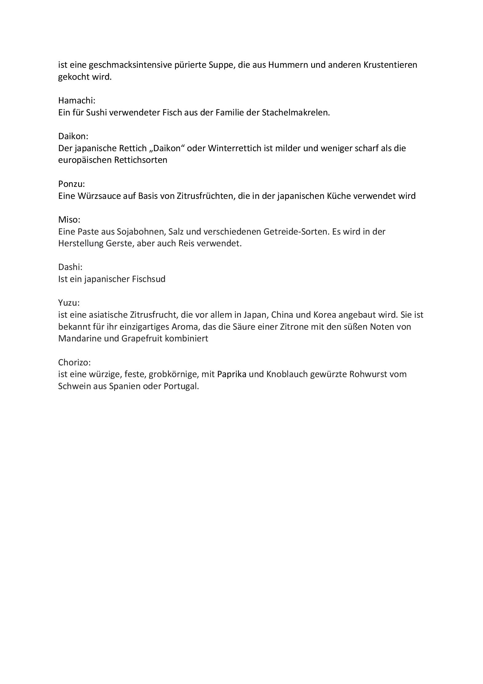 Speisekarte Zum Riesen in Kandel, Seite 5