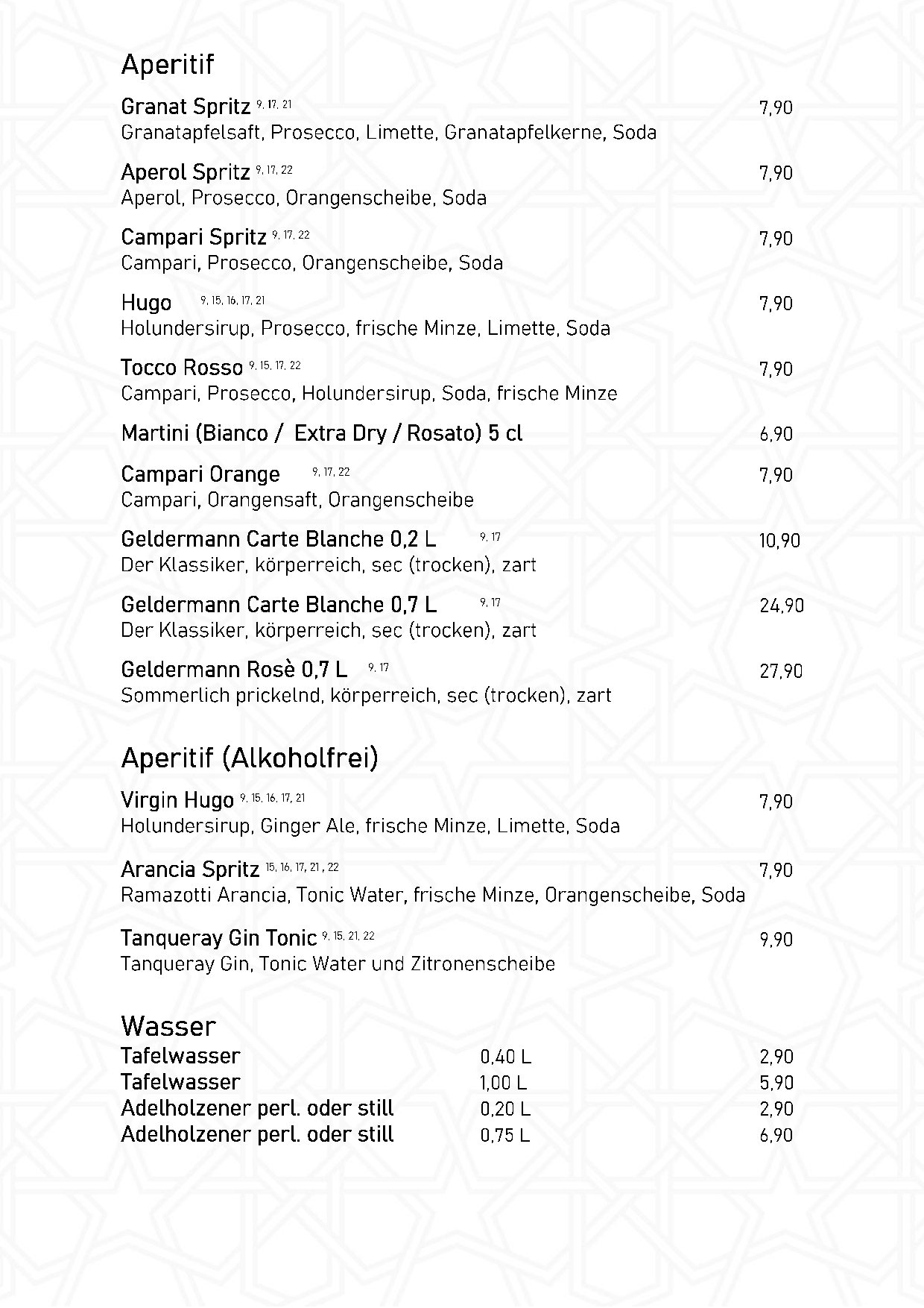 Speisekarte Ali Bey Restaurant in München, Seite 7