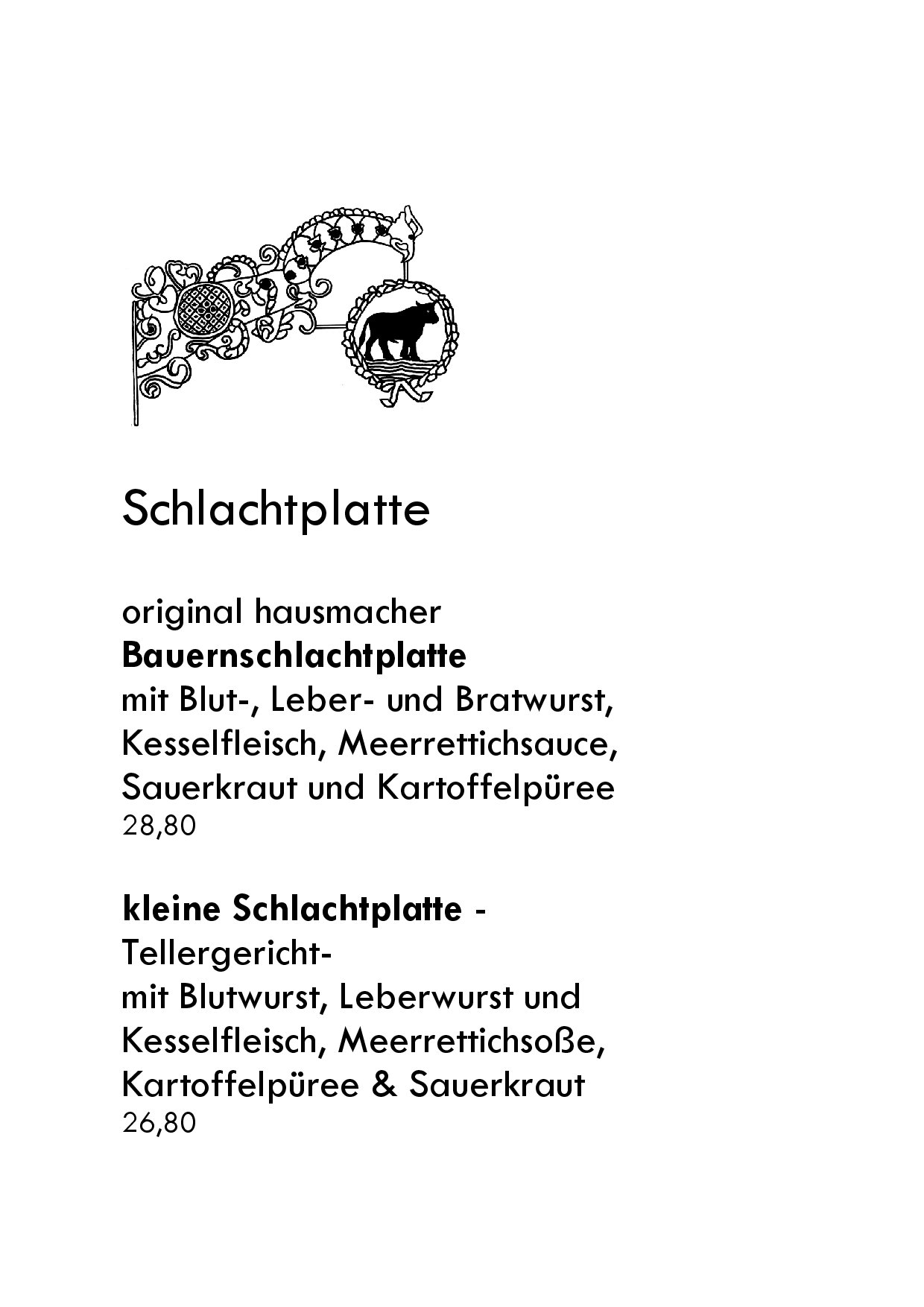 Speisekarte Hotel-Restaurant zum Ochsen in Schallstadt, Seite 14