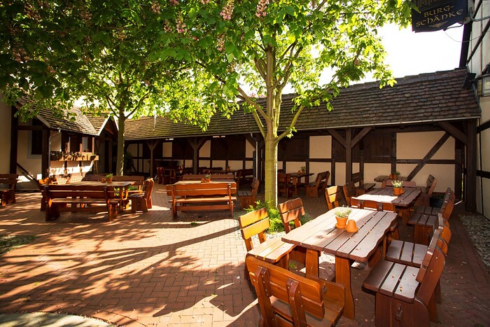 Restaurant Burgschänke & Herberge Goldener Löwe in Bad Düben