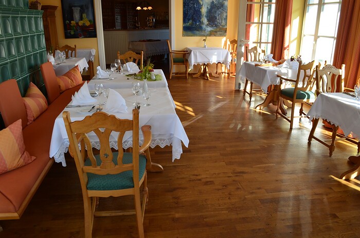 Restaurant 'Gute Stube' im Hotel Haferland in Wieck