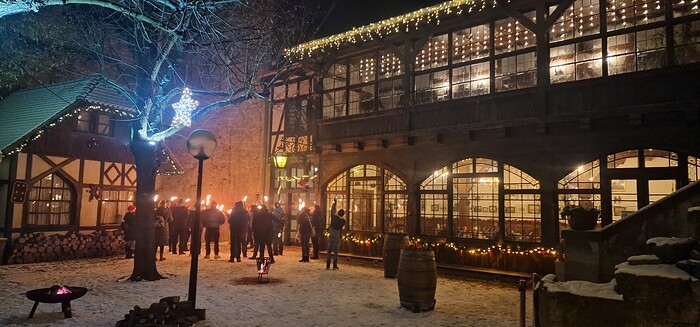Burgrestaurant Rudelsburg in Naumburg, Foto 6