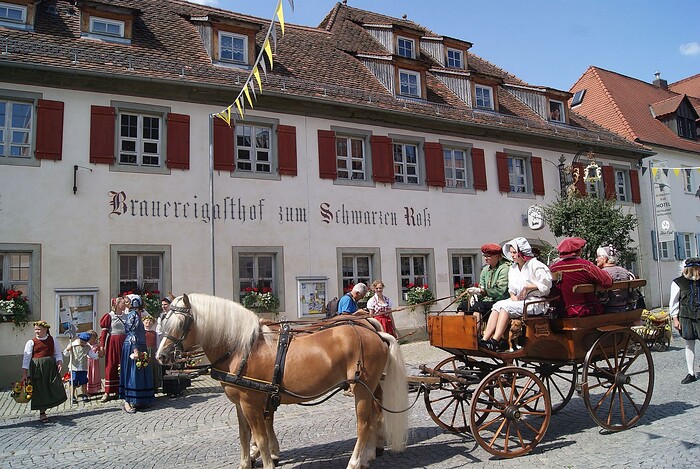 Hotel zum schwarzen Ross und Gutmann zur Post in Hilpoltstein, Foto 6