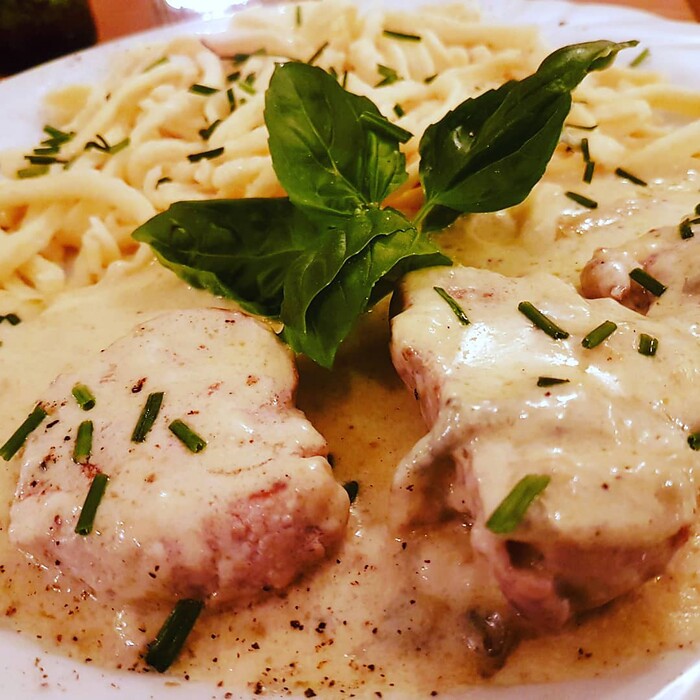 Frau Hopf im Schloßcafé in Tübingen, Foto 22