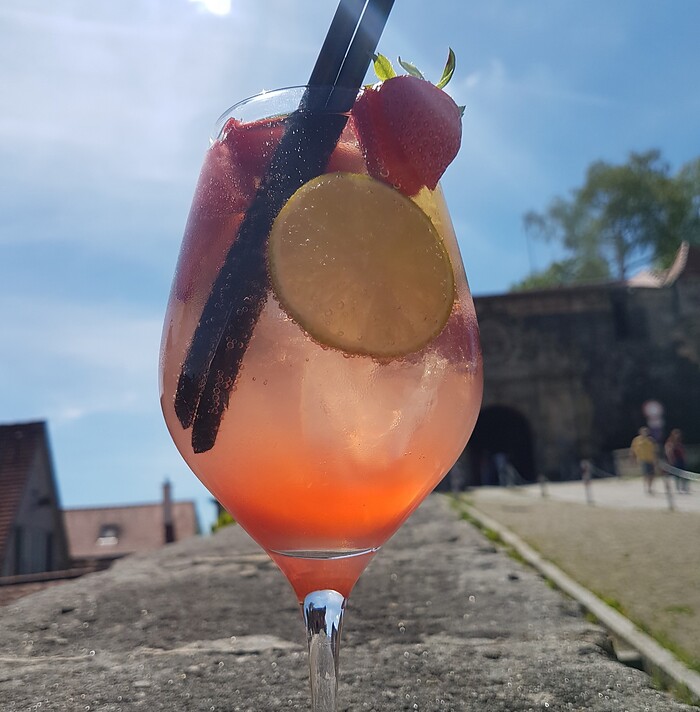 Frau Hopf im Schloßcafé in Tübingen, Foto 12