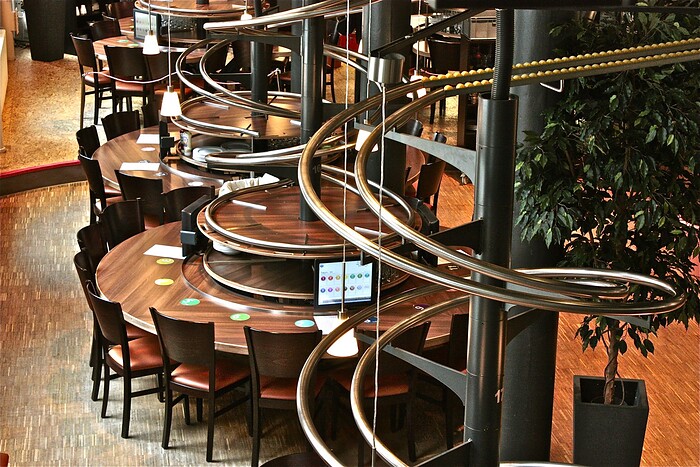SCHWERELOS ? Das Achterbahnrestaurant Hamburg in Hamburg, Foto 1