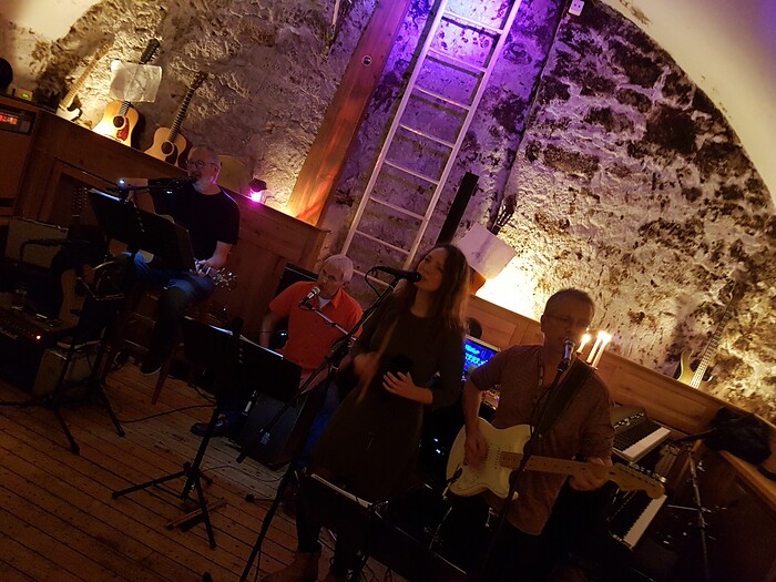 Frau Hopf im Schloßcafé in Tübingen, Foto 77