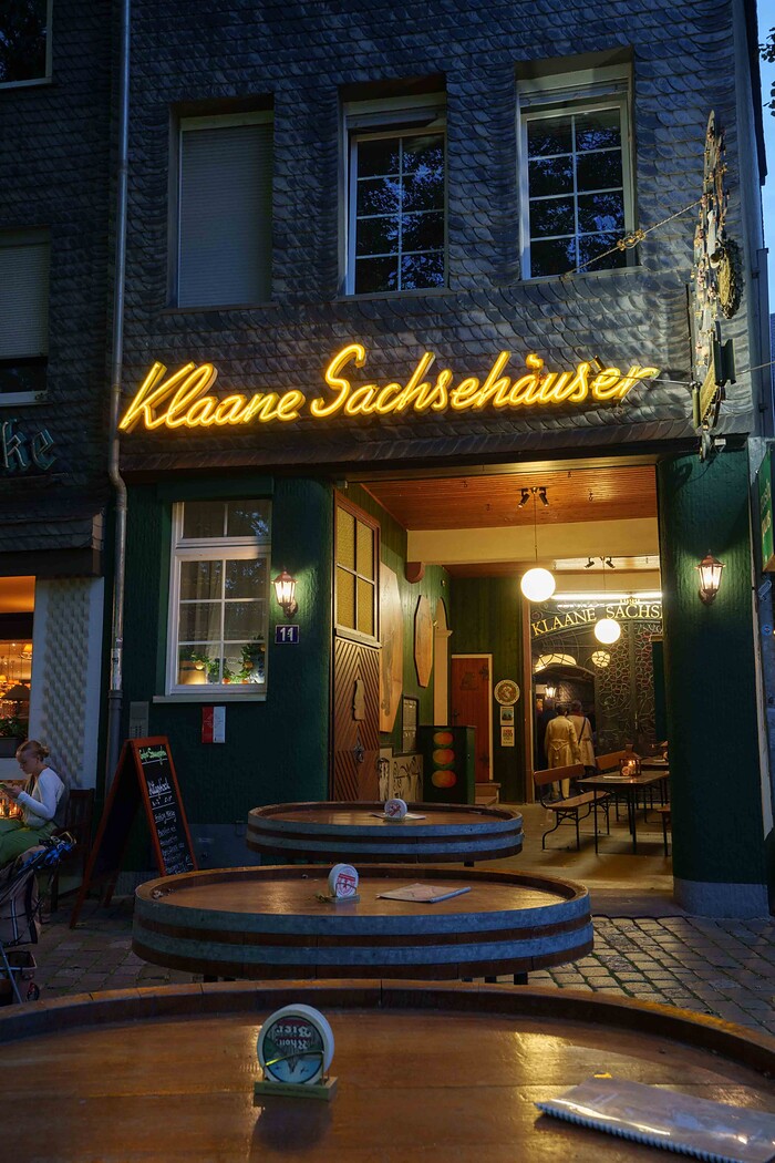 Speisekarte Restaurant Klaane Sachsehäuser in Frankfurt am Main