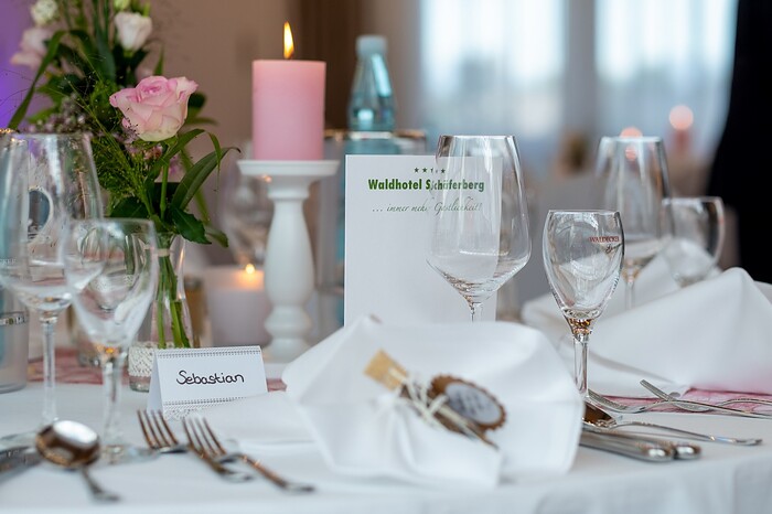 Restaurant blaue Ente im Waldhotel Schäferberg in Espenau, Foto 15