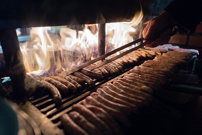 Nürnberger Bratwurst Glöckl am Dom in München, Foto 1