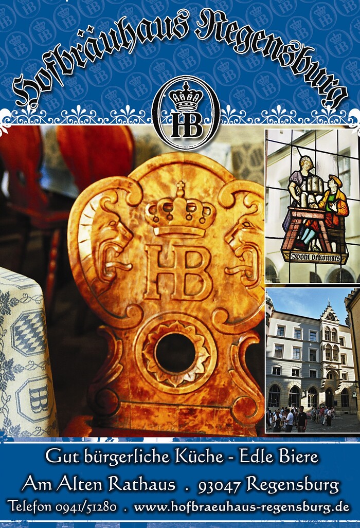 Restaurant Hofbräuhaus in Regensburg