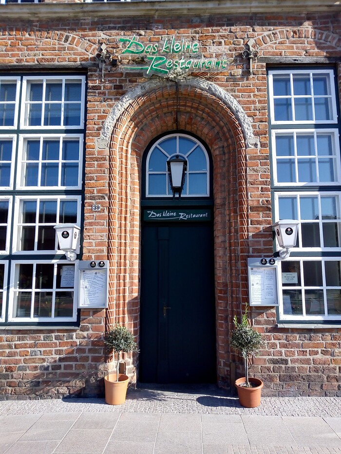 Speisekarte Das kleine Restaurant in Lübeck